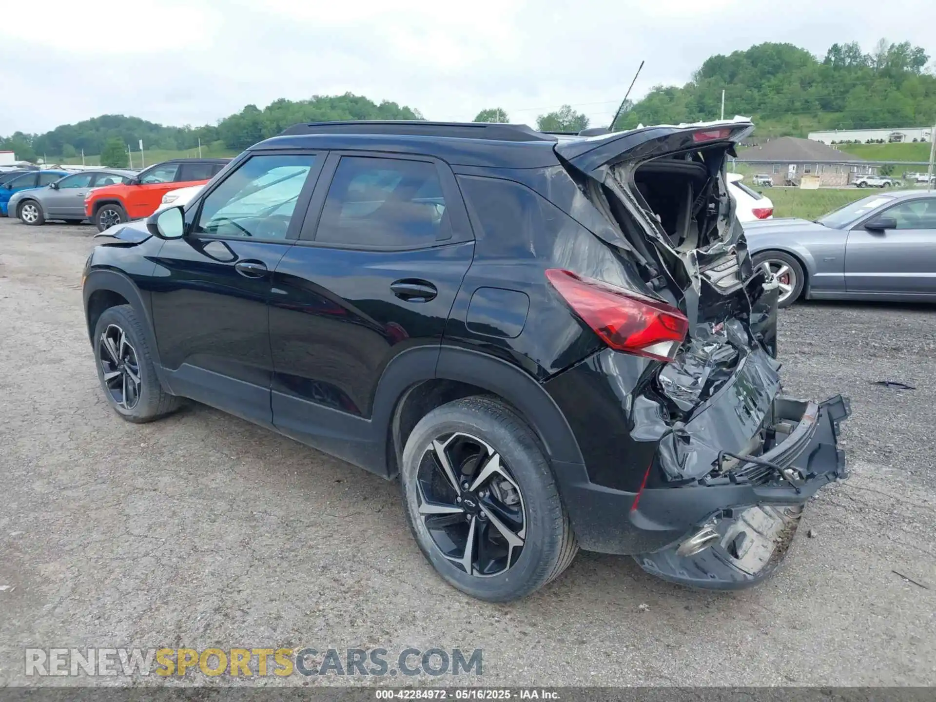 3 Photograph of a damaged car KL79MUSL8MB178496 CHEVROLET TRAILBLAZER 2021