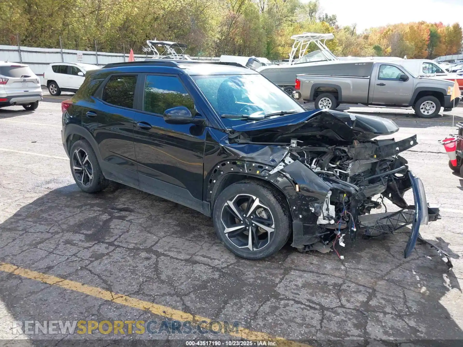 1 Photograph of a damaged car KL79MUSLXMB147704 CHEVROLET TRAILBLAZER 2021