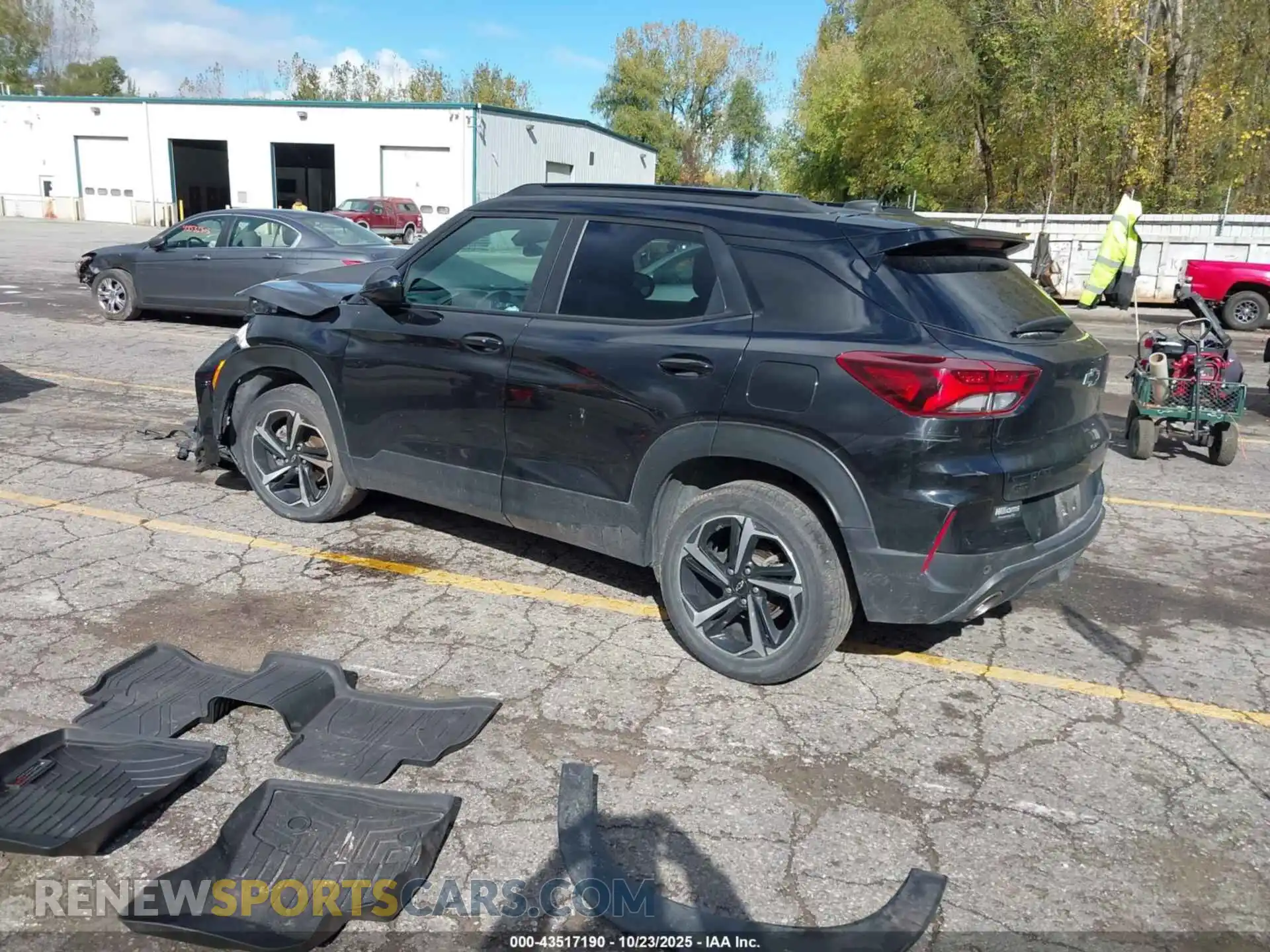 3 Photograph of a damaged car KL79MUSLXMB147704 CHEVROLET TRAILBLAZER 2021