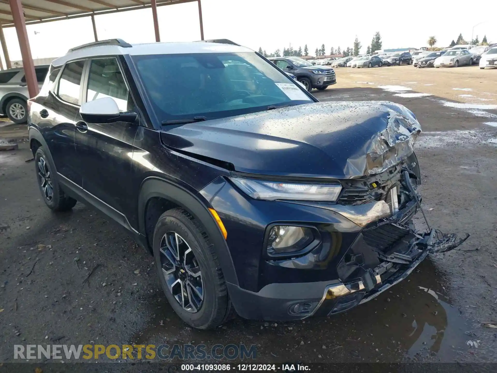 1 Photograph of a damaged car KL79MVSL0MB149077 CHEVROLET TRAILBLAZER 2021