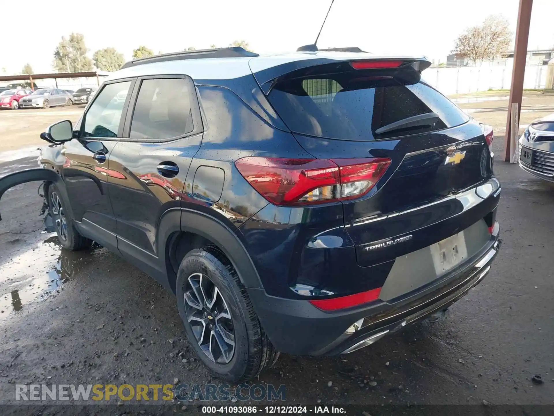 3 Photograph of a damaged car KL79MVSL0MB149077 CHEVROLET TRAILBLAZER 2021