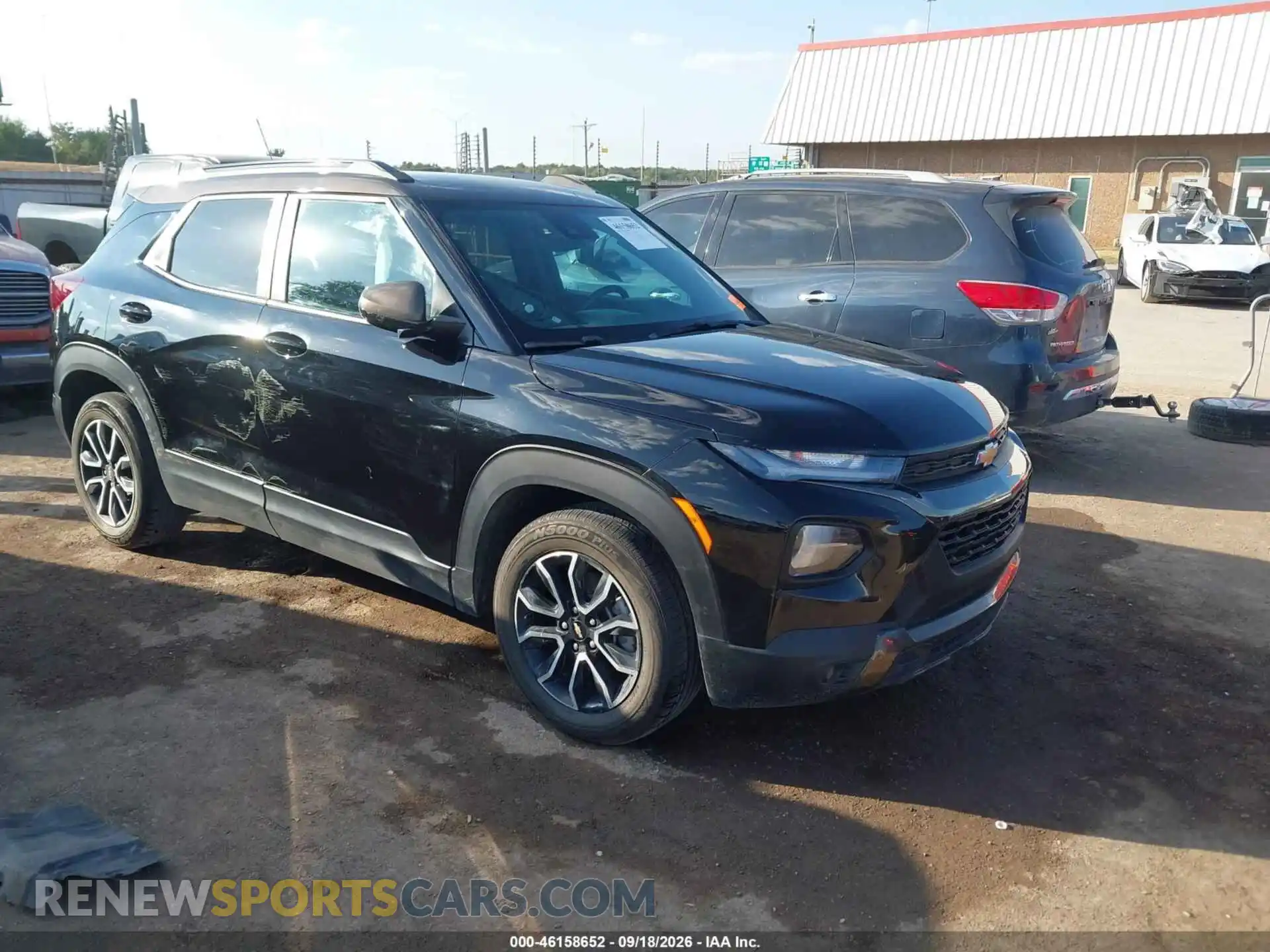 1 Photograph of a damaged car KL79MVSLXMB163293 CHEVROLET TRAILBLAZER 2021