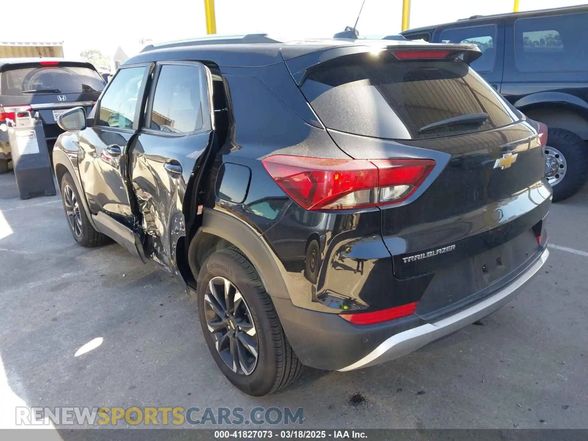 3 Photograph of a damaged car KL79MPSL3NB101554 CHEVROLET TRAILBLAZER 2022