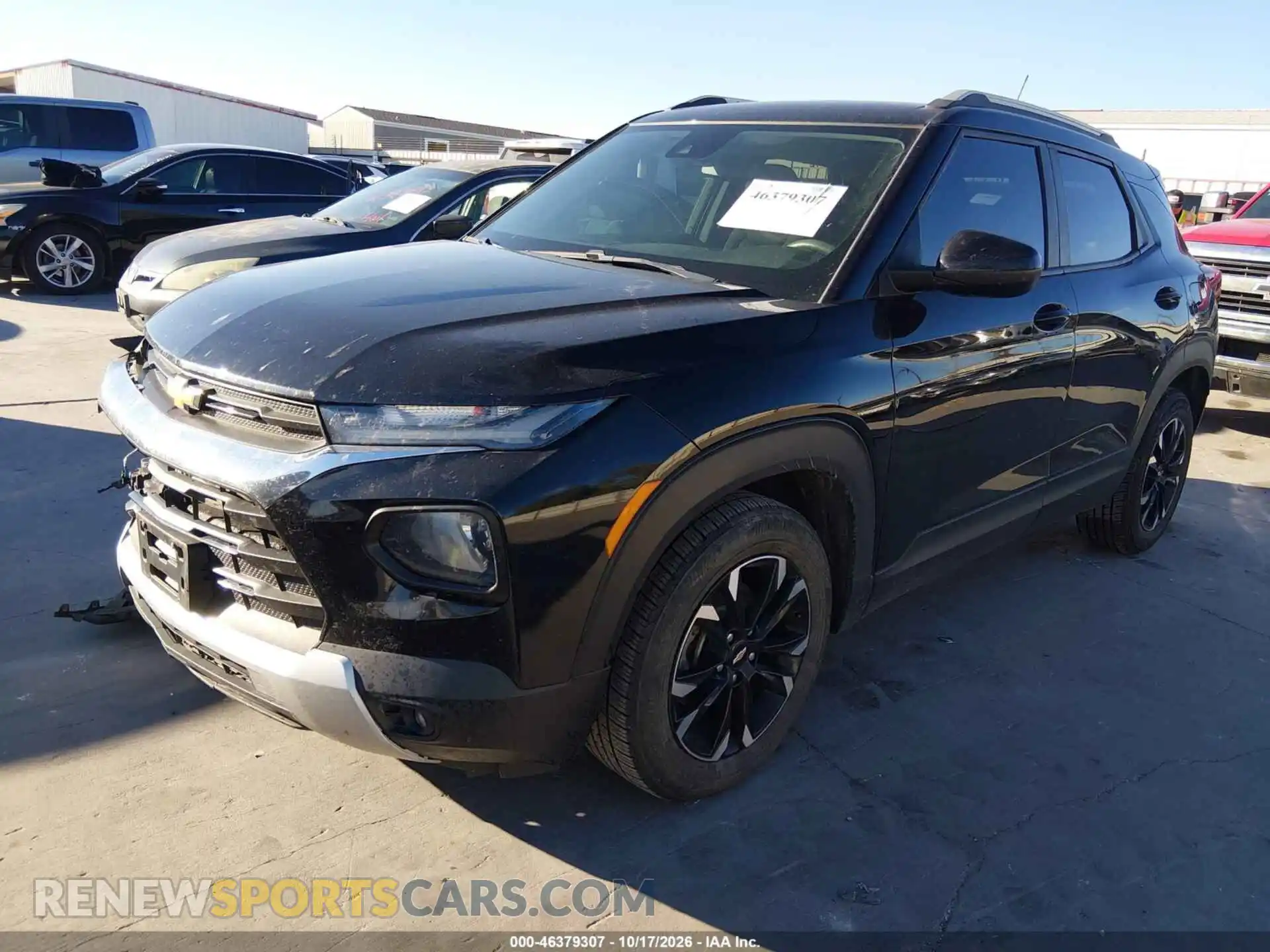 2 fotografías del automóvil dañado KL79MPSL4NB039713 CHEVROLET TRAILBLAZER 2022