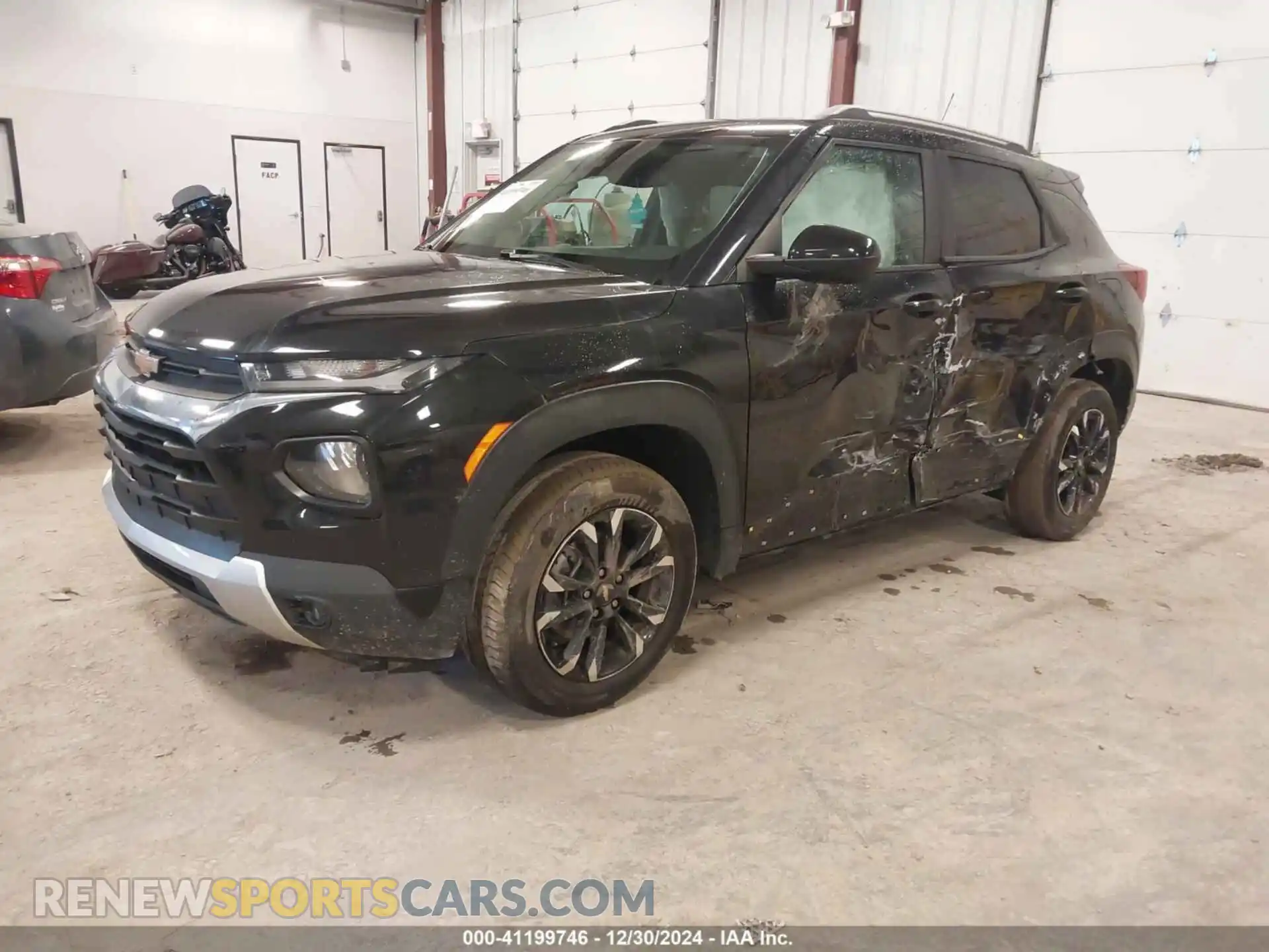 2 Photograph of a damaged car KL79MRSL5NB123731 CHEVROLET TRAILBLAZER 2022