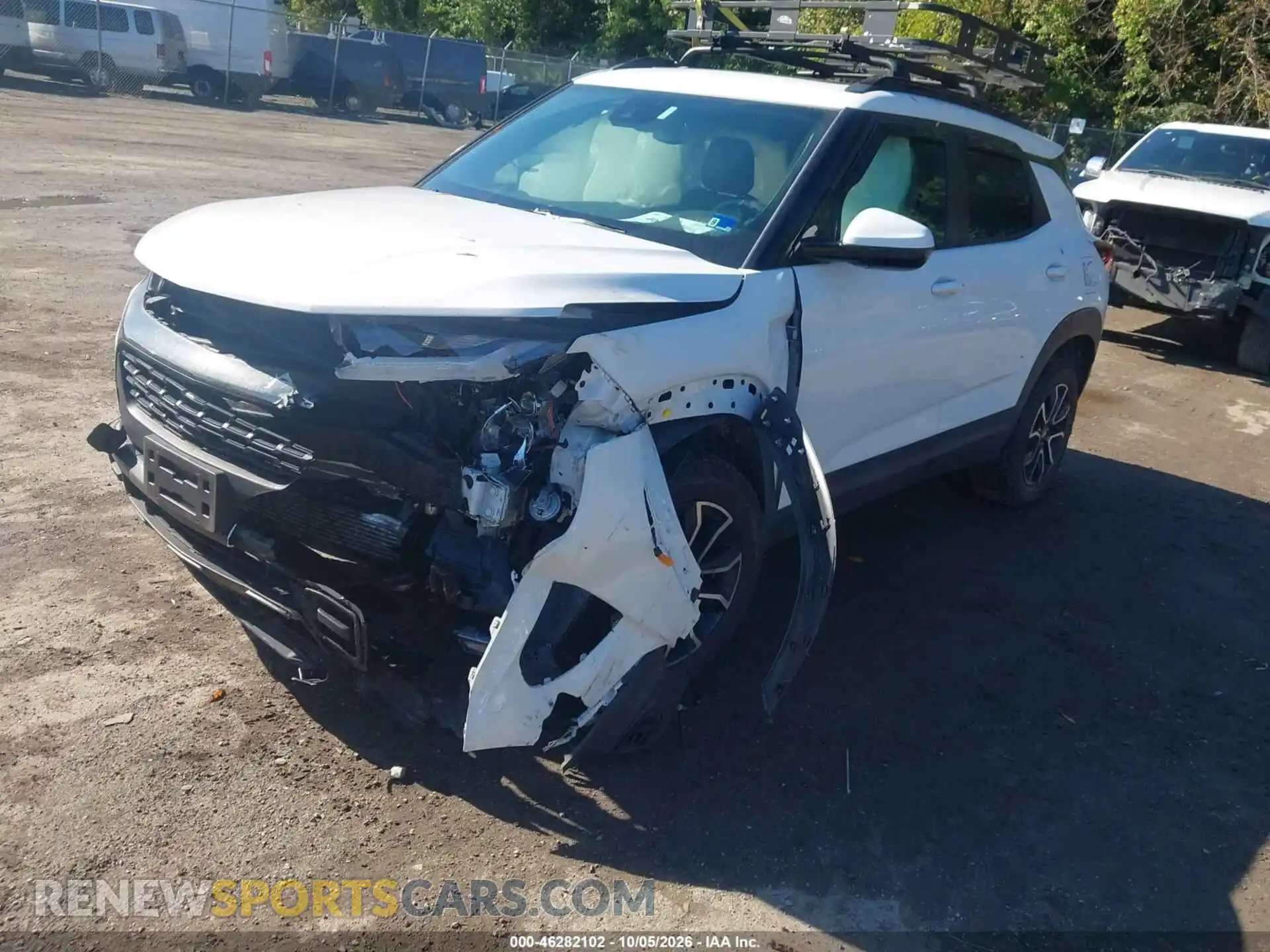 2 Photograph of a damaged car KL79MSSL3NB124285 CHEVROLET TRAILBLAZER 2022