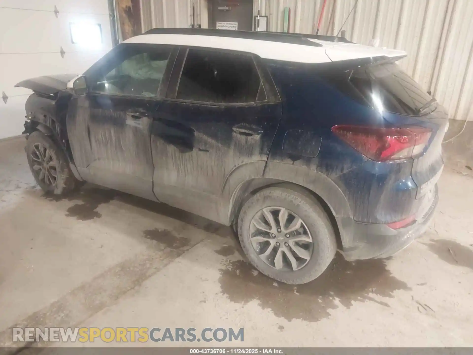 3 Photograph of a damaged car KL79MSSL4NB125462 CHEVROLET TRAILBLAZER 2022