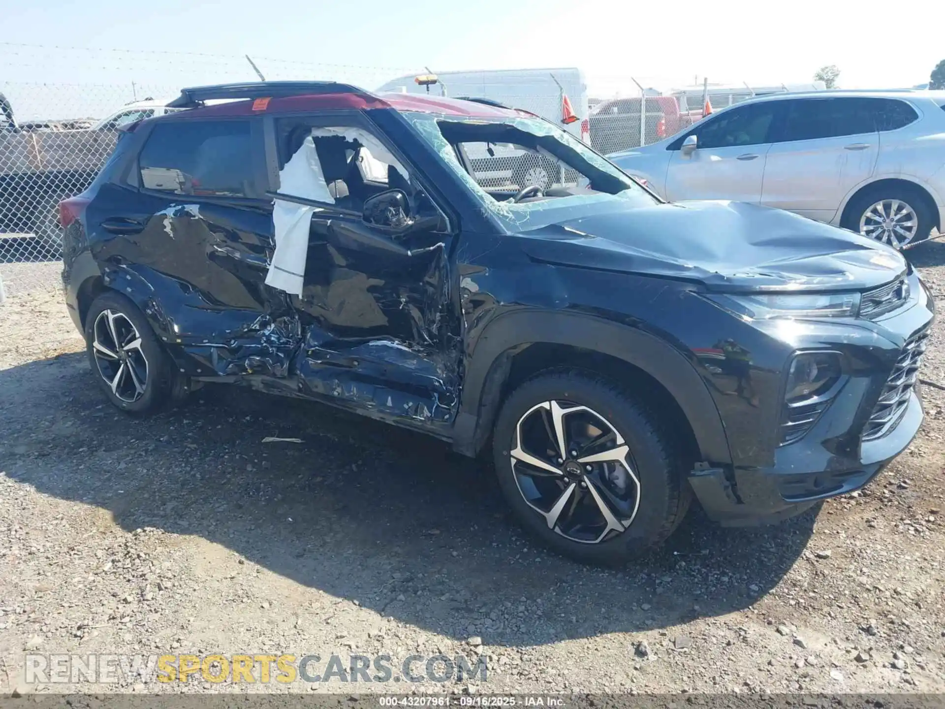 1 Photograph of a damaged car KL79MTSL0NB024277 CHEVROLET TRAILBLAZER 2022