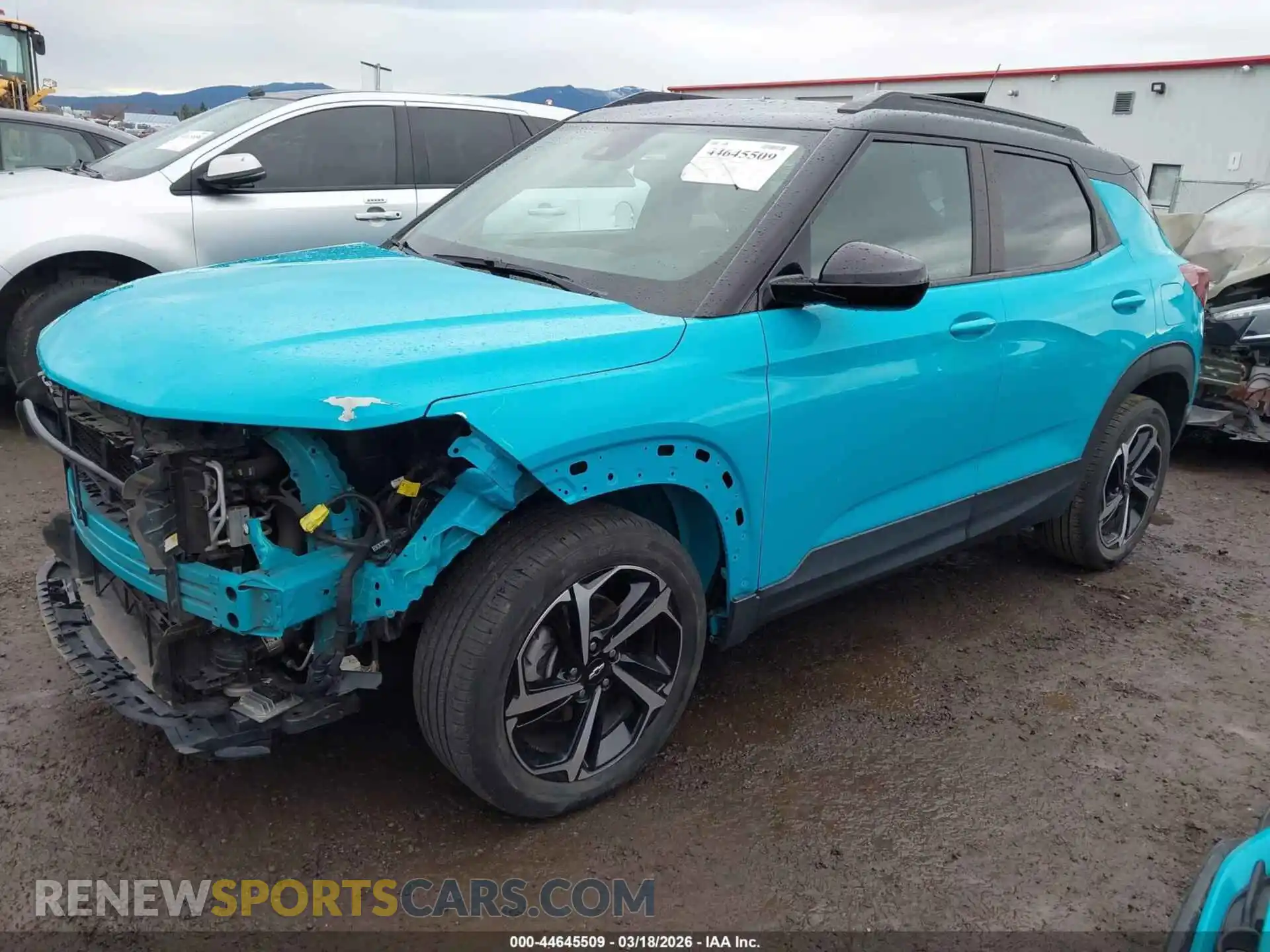 2 Photograph of a damaged car KL79MTSL0NB067291 CHEVROLET TRAILBLAZER 2022