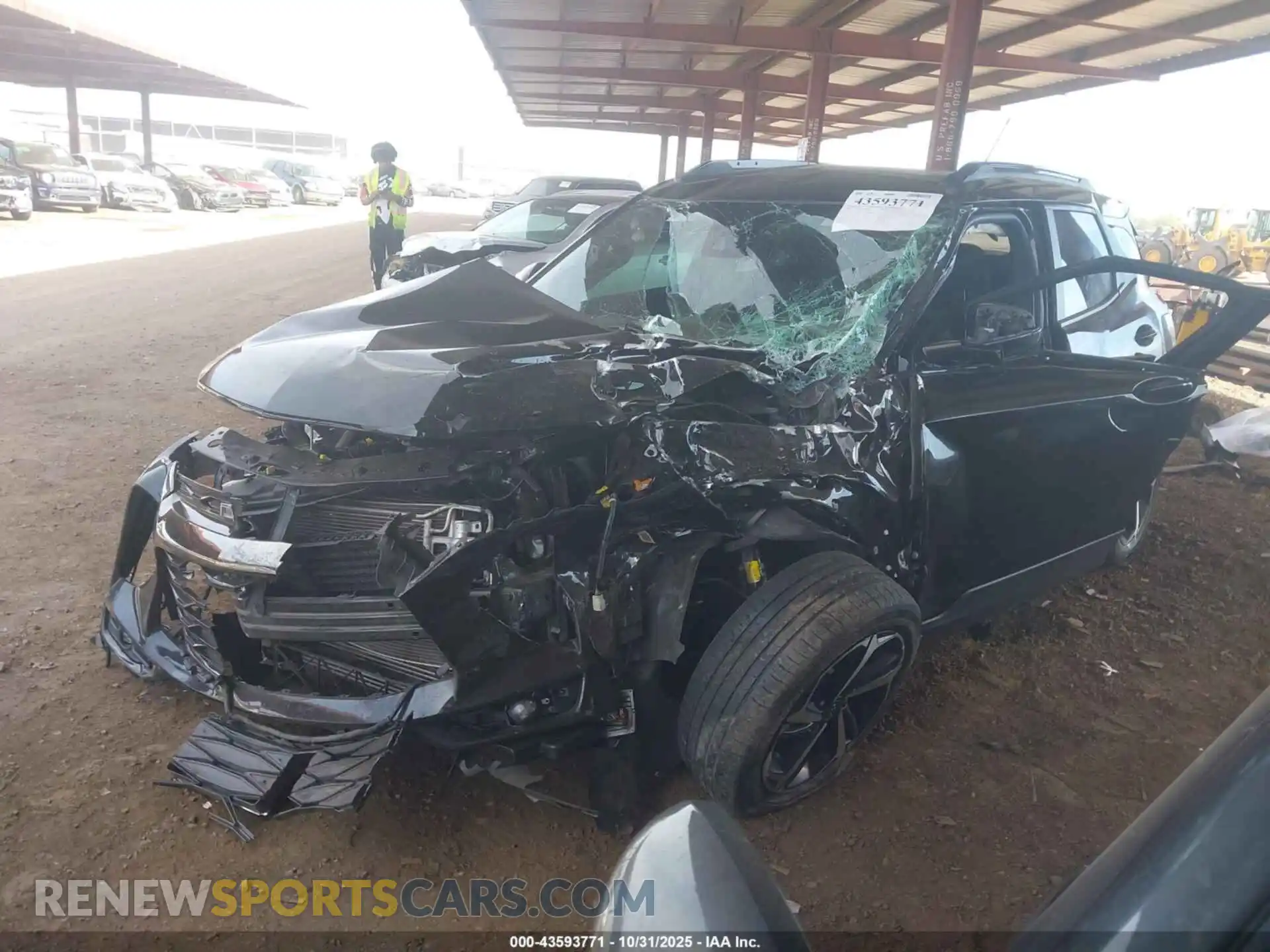 2 Photograph of a damaged car KL79MTSL0NB132530 CHEVROLET TRAILBLAZER 2022