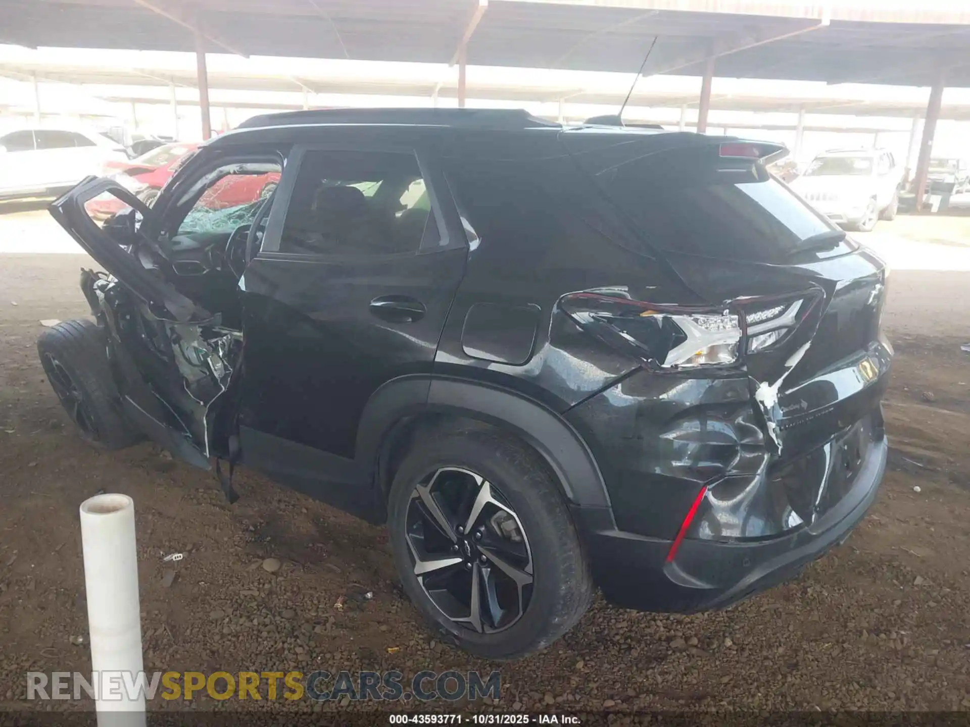 3 Photograph of a damaged car KL79MTSL0NB132530 CHEVROLET TRAILBLAZER 2022