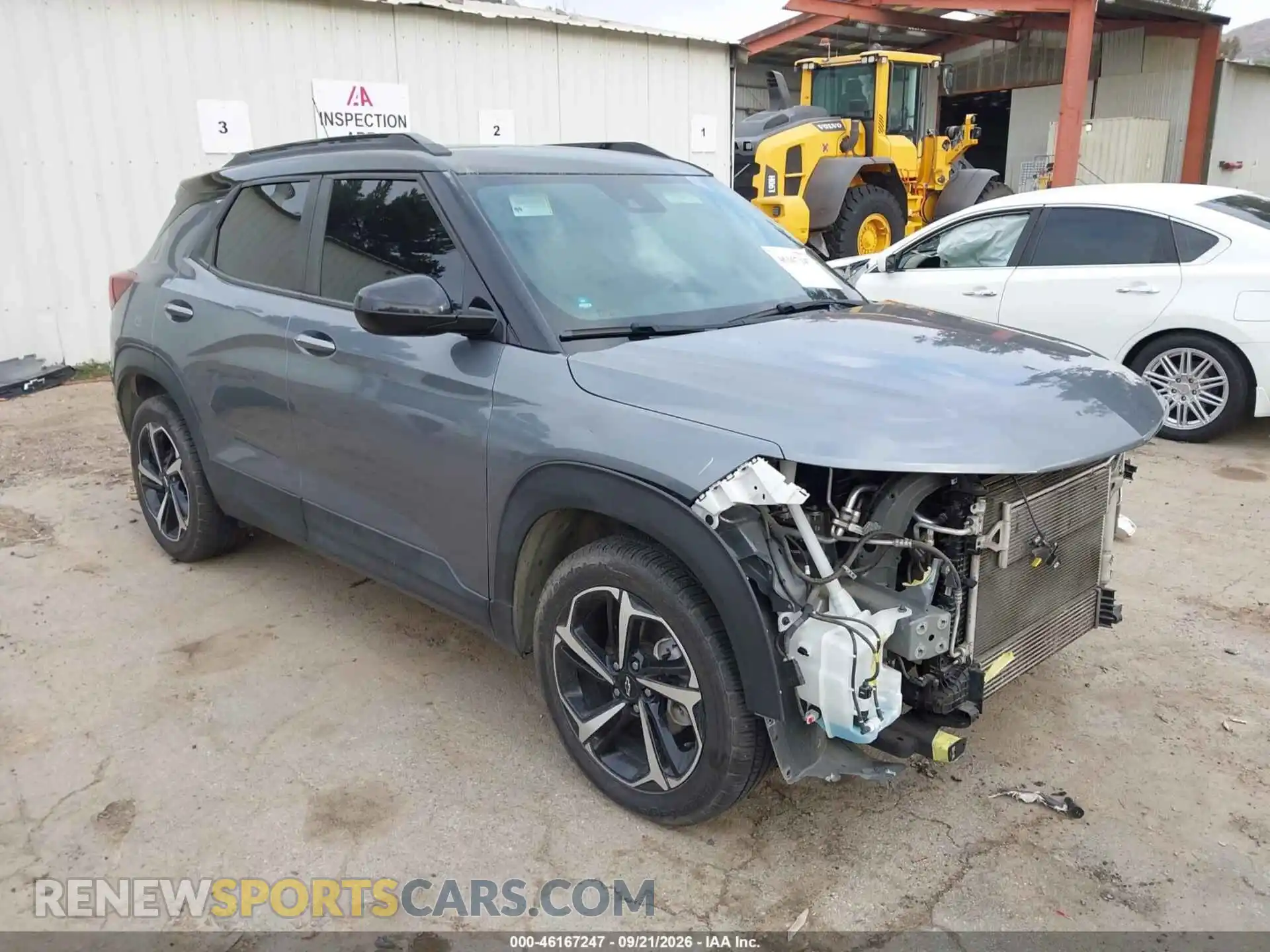 1 Photograph of a damaged car KL79MTSL1NB034641 CHEVROLET TRAILBLAZER 2022