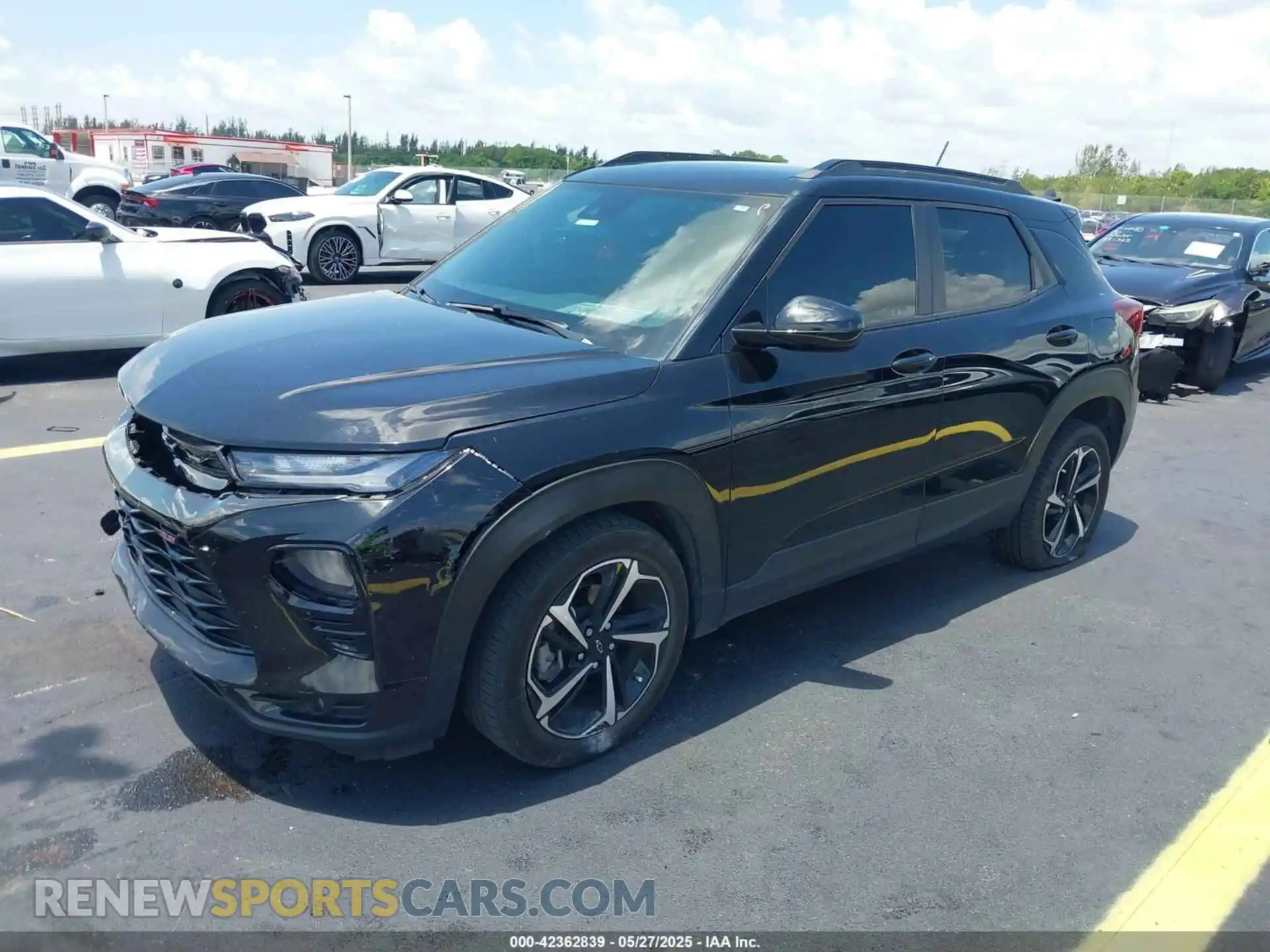 2 Фотография поврежденного автомобиля KL79MTSL1NB041802 CHEVROLET TRAILBLAZER 2022