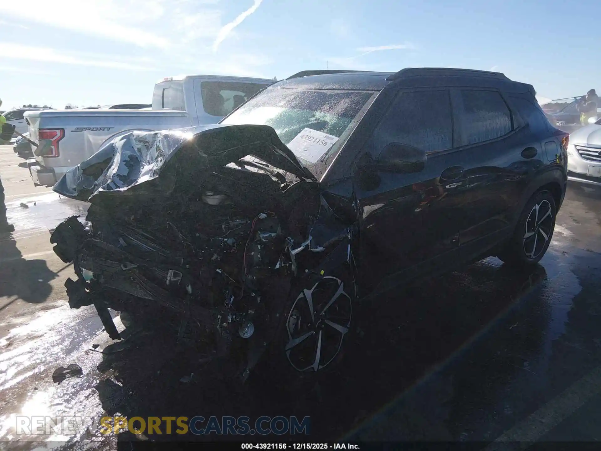 2 Photograph of a damaged car KL79MTSL2NB038570 CHEVROLET TRAILBLAZER 2022