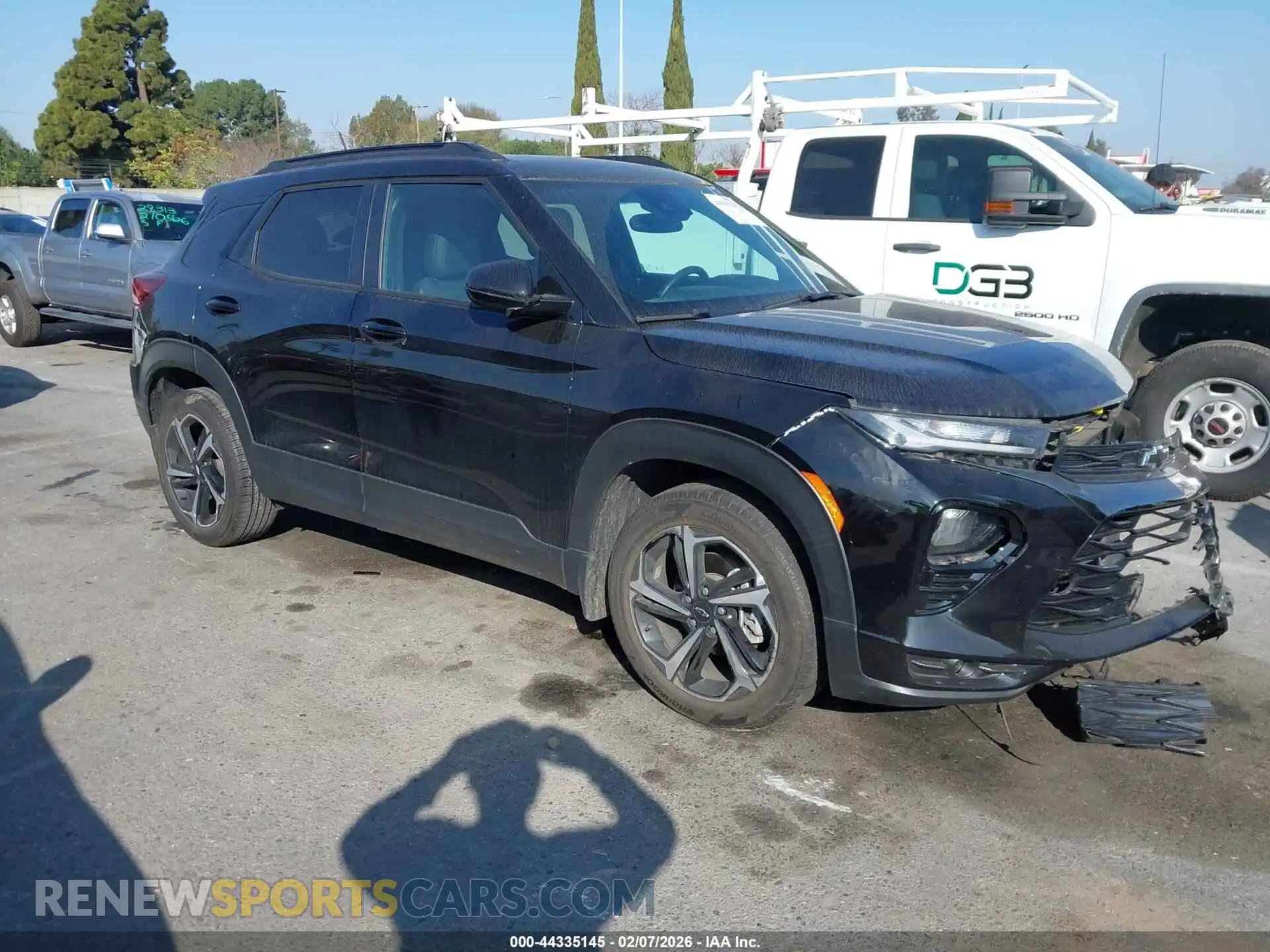 1 Photograph of a damaged car KL79MTSL2NB099014 CHEVROLET TRAILBLAZER 2022