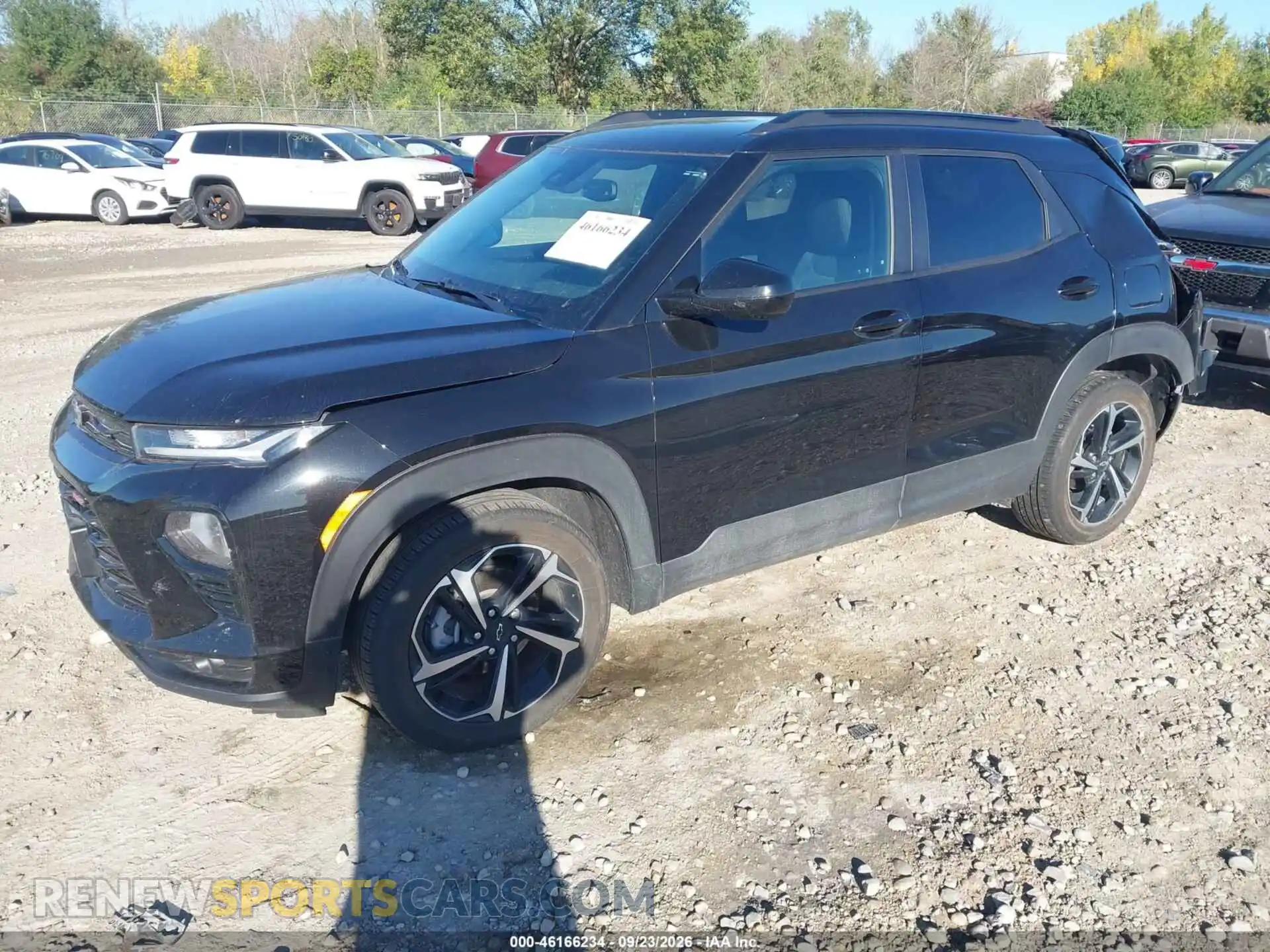 2 Photograph of a damaged car KL79MTSL2NB106981 CHEVROLET TRAILBLAZER 2022