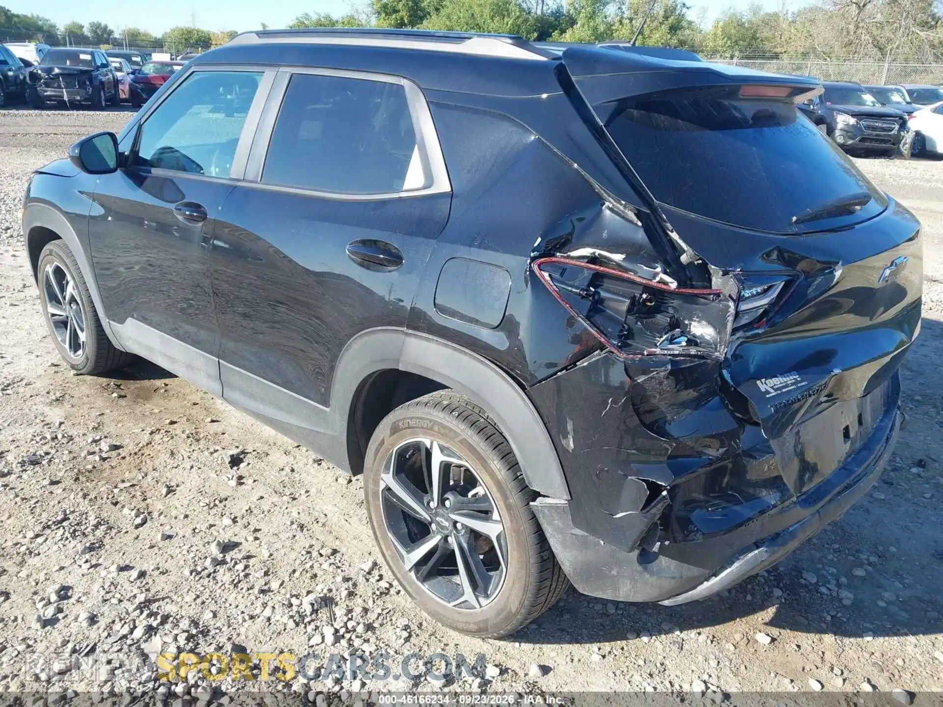 3 Photograph of a damaged car KL79MTSL2NB106981 CHEVROLET TRAILBLAZER 2022