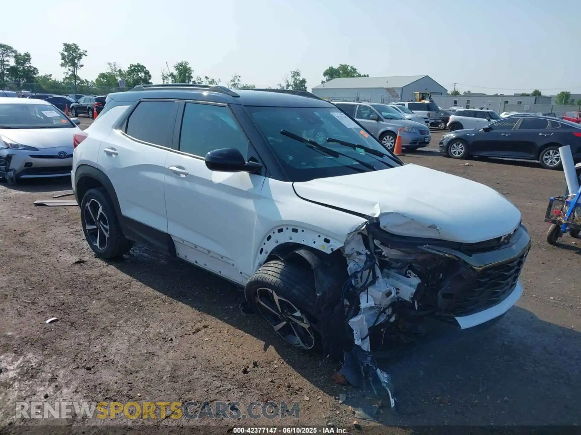 1 fotografías del automóvil dañado KL79MTSL5NB019463 CHEVROLET TRAILBLAZER 2022
