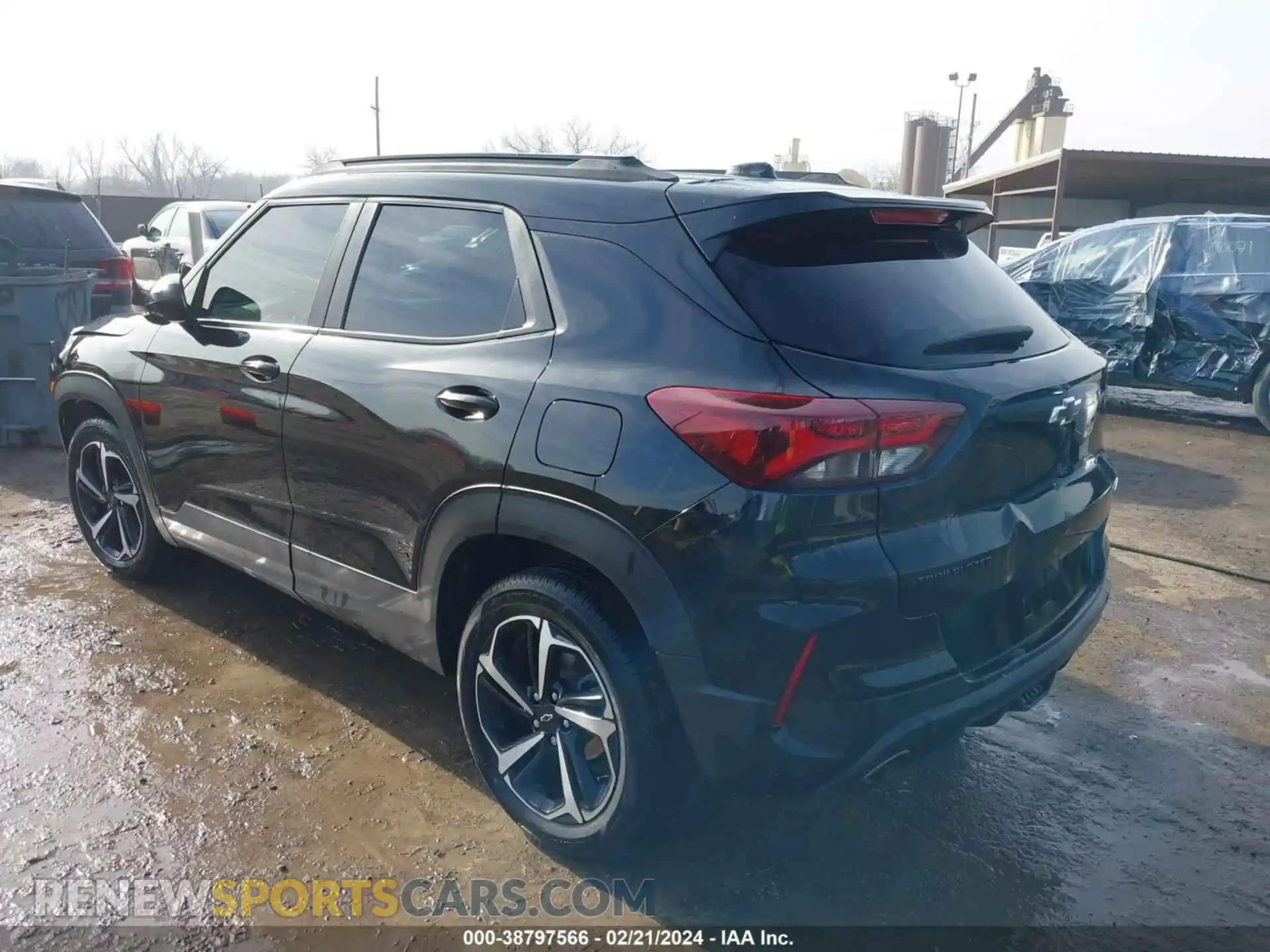 3 Фотография поврежденного автомобиля KL79MTSL5NB041818 CHEVROLET TRAILBLAZER 2022