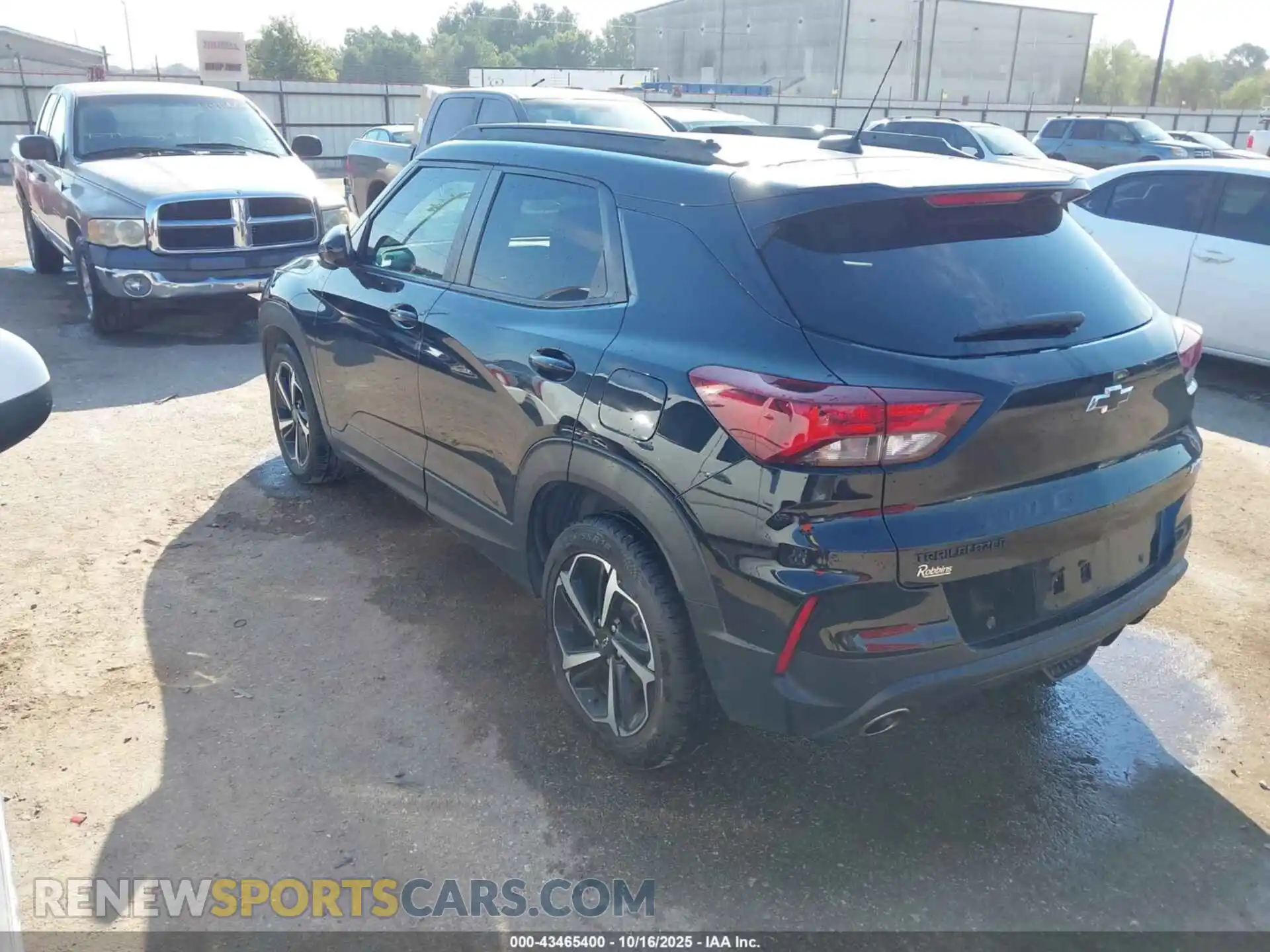 3 Photograph of a damaged car KL79MTSL7NB132346 CHEVROLET TRAILBLAZER 2022