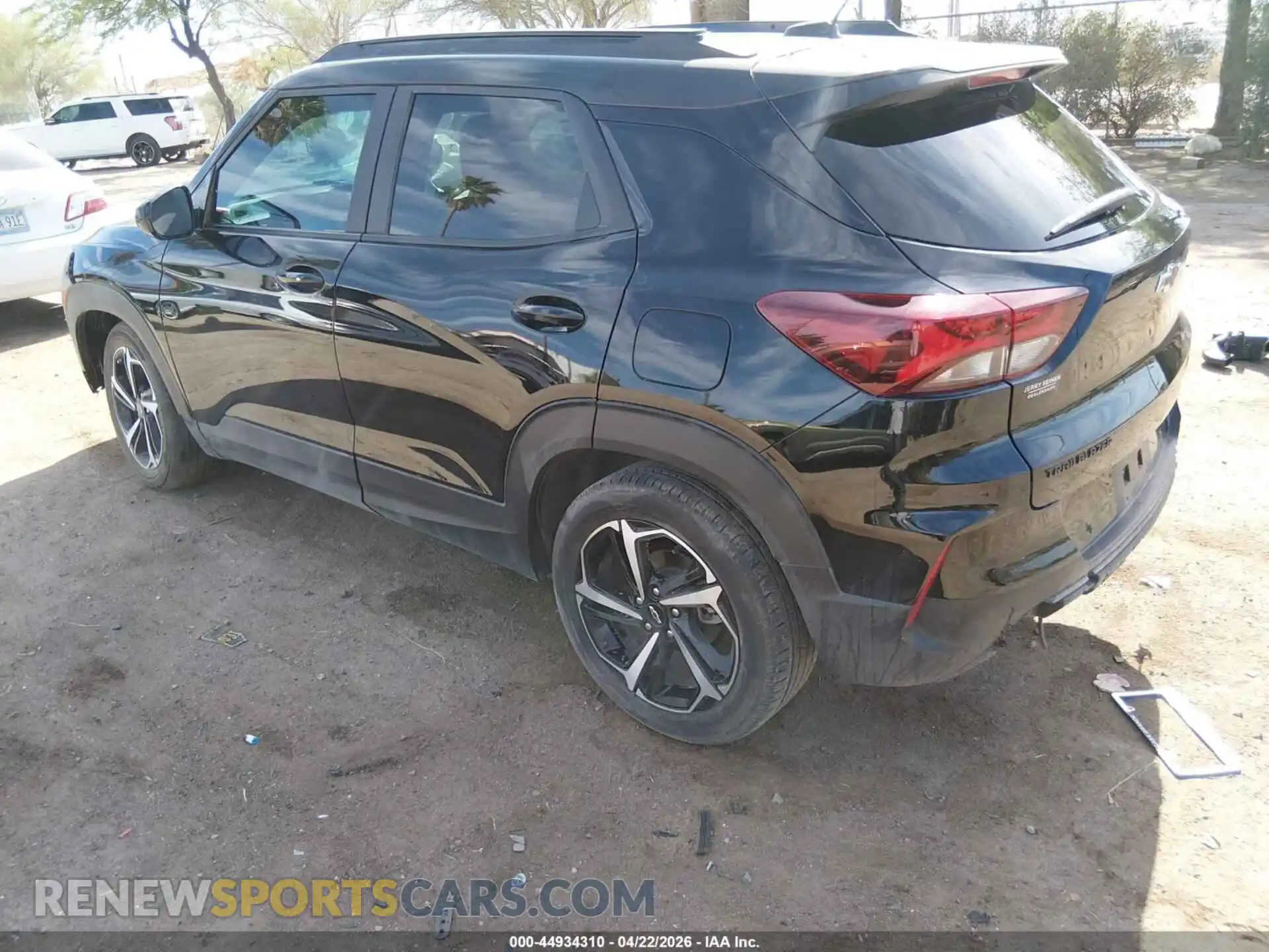 3 Фотография поврежденного автомобиля KL79MTSL7NB147039 CHEVROLET TRAILBLAZER 2022