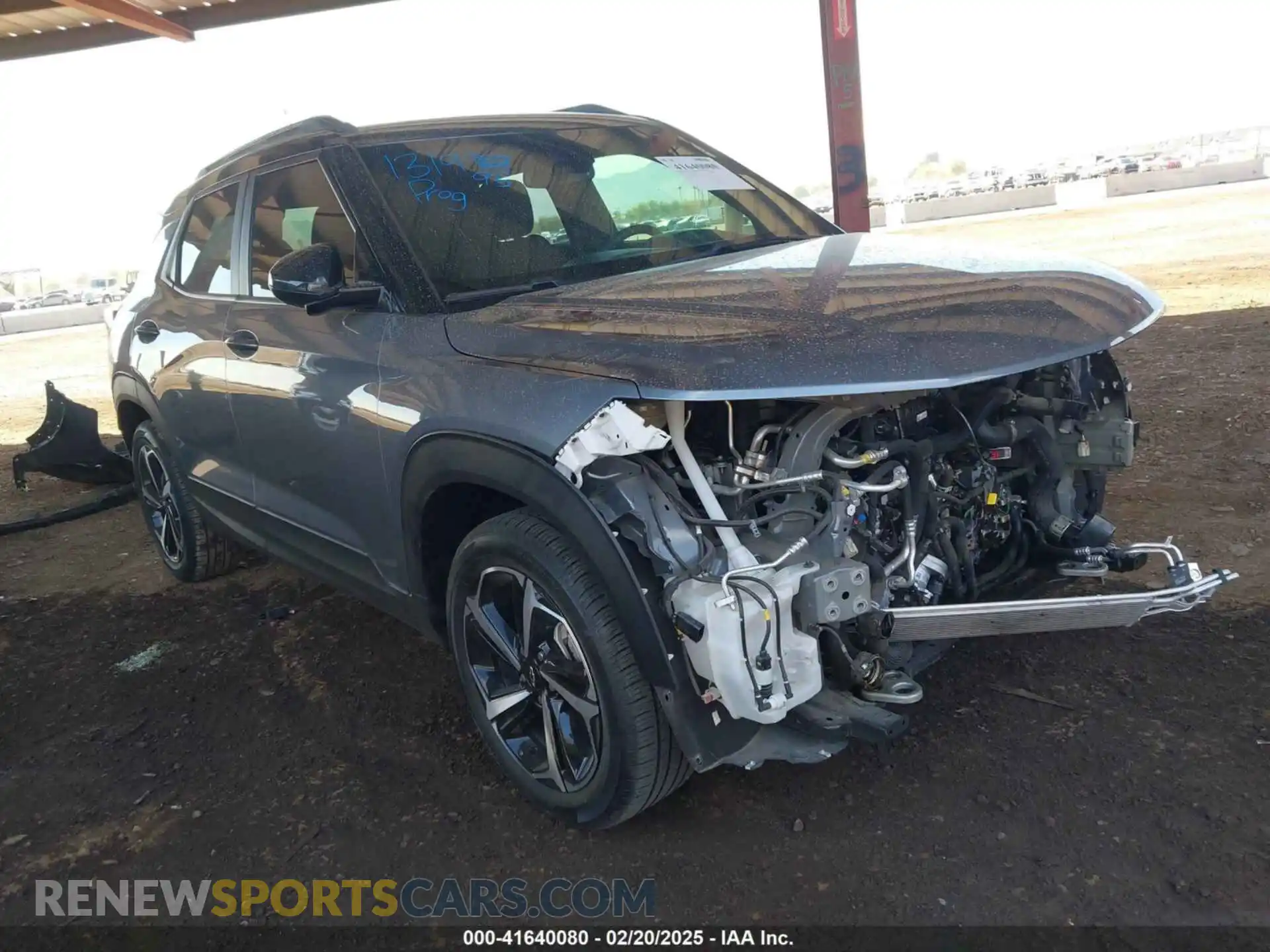 1 Фотография поврежденного автомобиля KL79MTSL8NB010174 CHEVROLET TRAILBLAZER 2022