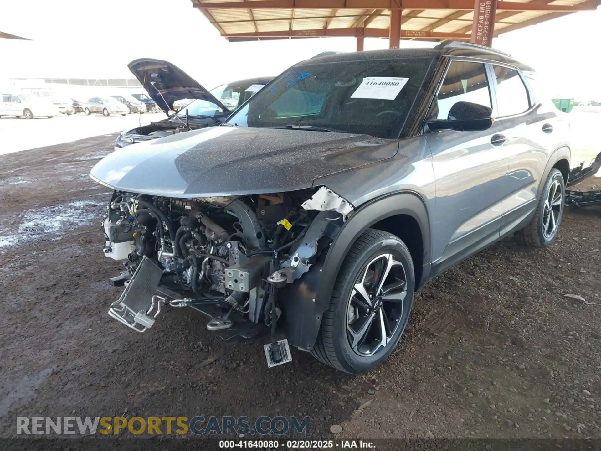 2 Фотография поврежденного автомобиля KL79MTSL8NB010174 CHEVROLET TRAILBLAZER 2022