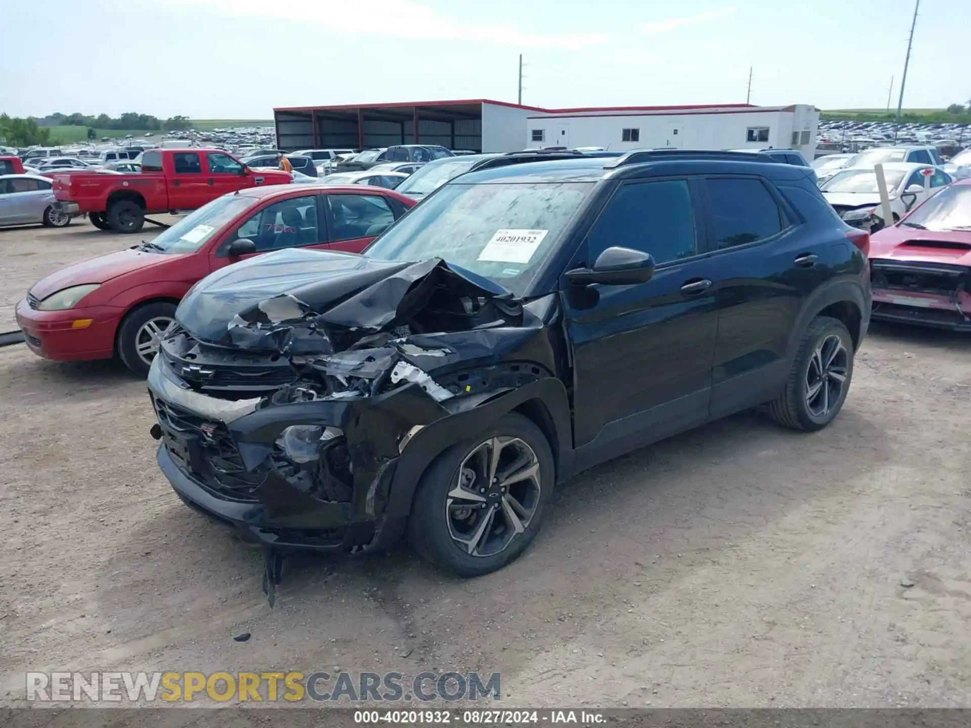 2 Photograph of a damaged car KL79MTSL8NB084016 CHEVROLET TRAILBLAZER 2022