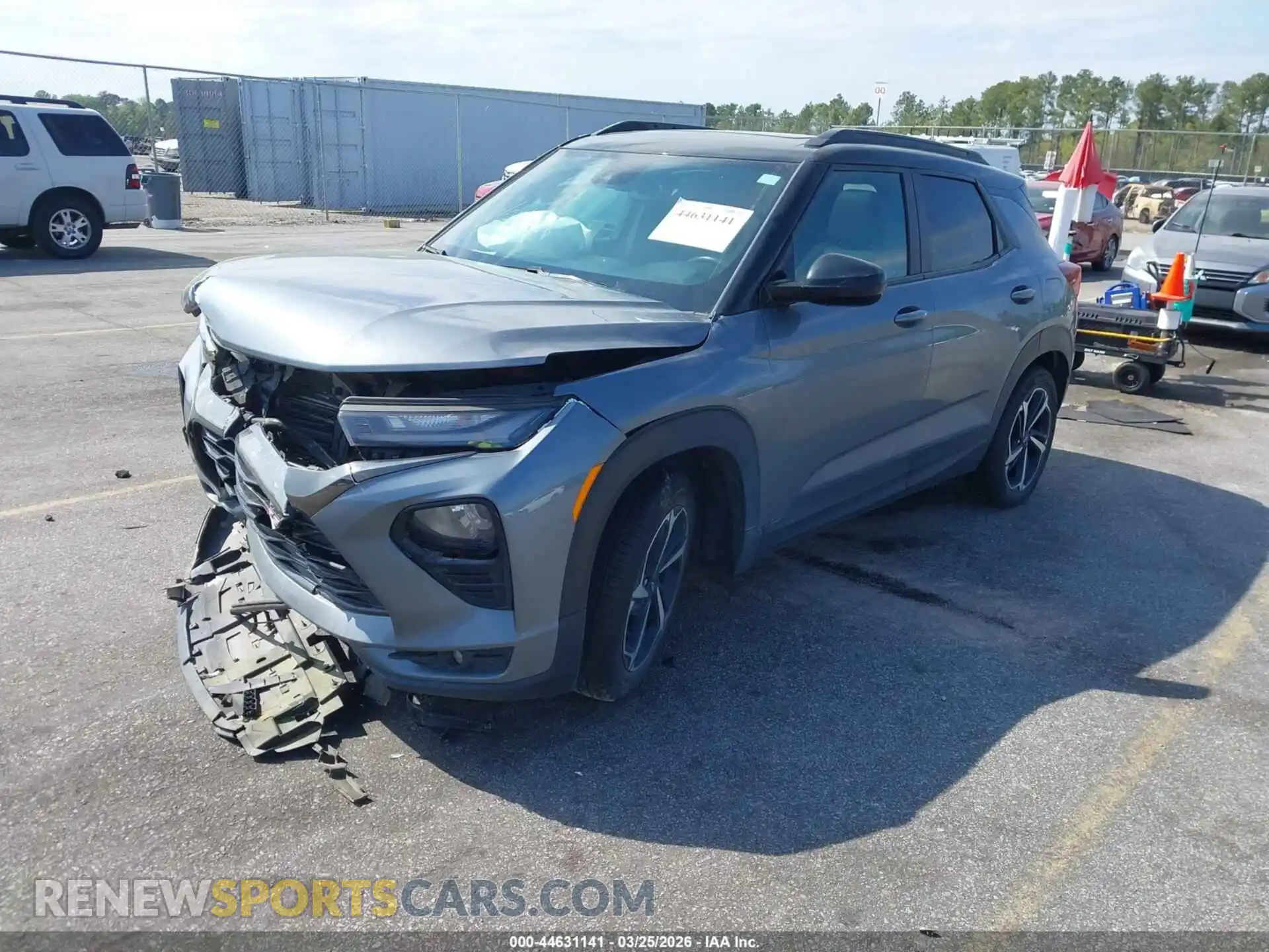 2 Photograph of a damaged car KL79MTSLXNB009723 CHEVROLET TRAILBLAZER 2022