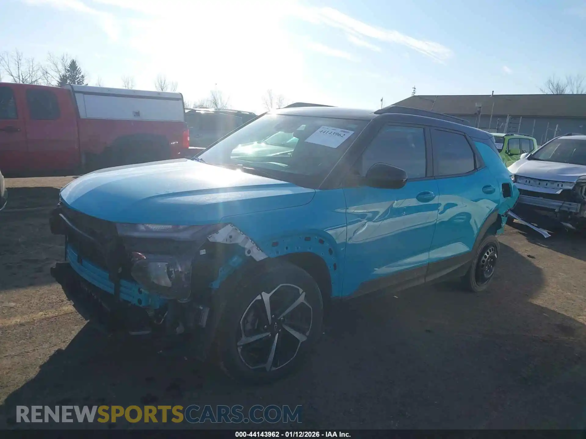 2 Photograph of a damaged car KL79MTSLXNB016946 CHEVROLET TRAILBLAZER 2022