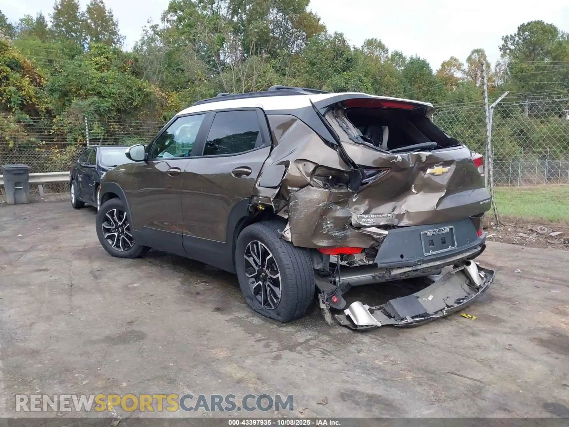 3 Photograph of a damaged car KL79MVSL5NB026070 CHEVROLET TRAILBLAZER 2022