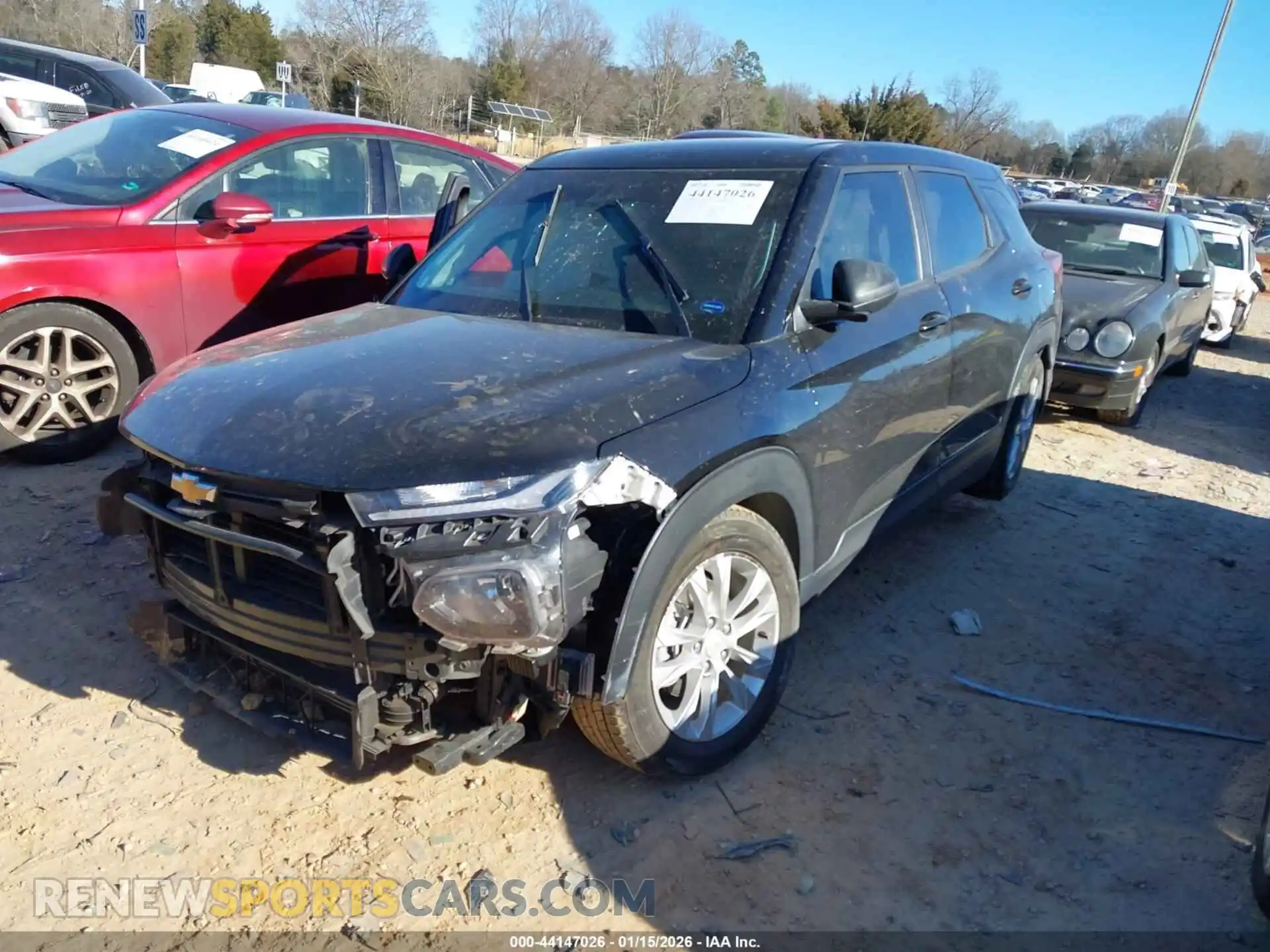 2 Photograph of a damaged car KL79MMS29PB079844 CHEVROLET TRAILBLAZER 2023
