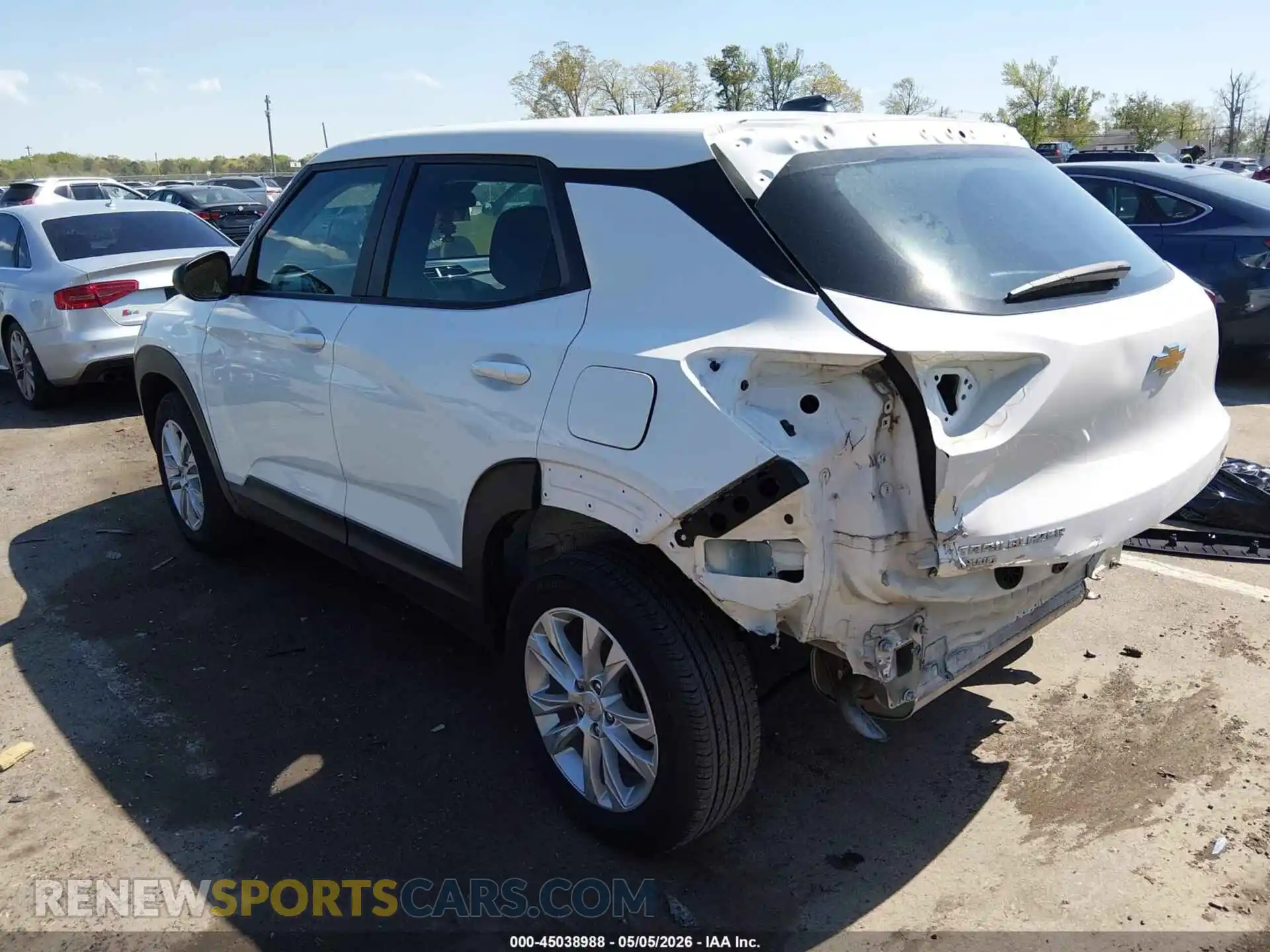 3 fotografías del automóvil dañado KL79MNSLXPB126734 CHEVROLET TRAILBLAZER 2023