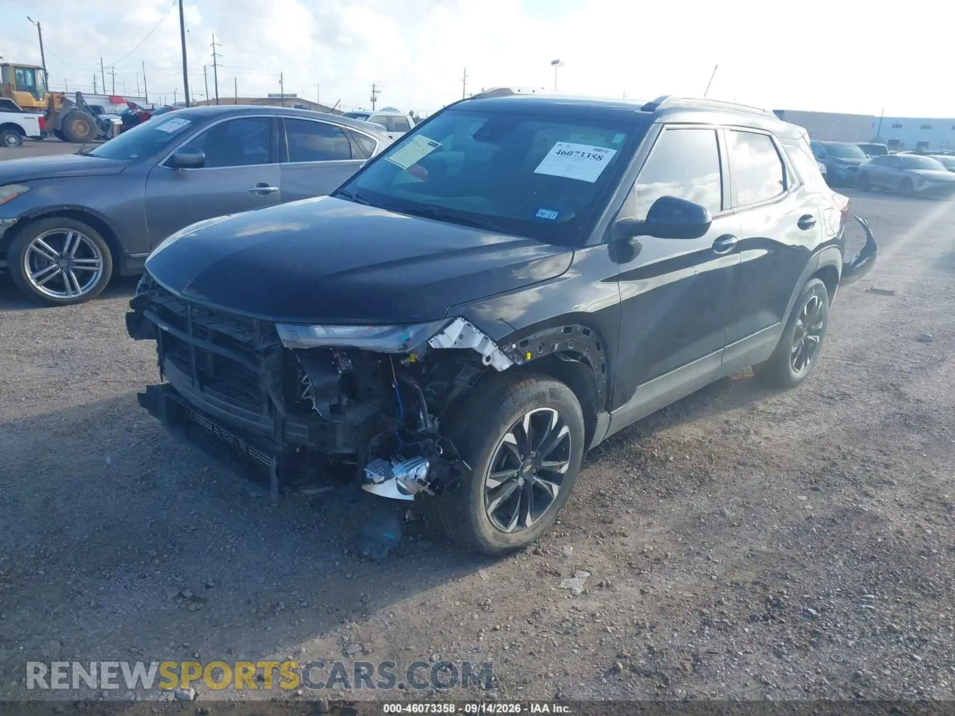 2 Фотография поврежденного автомобиля KL79MPS20PB098252 CHEVROLET TRAILBLAZER 2023
