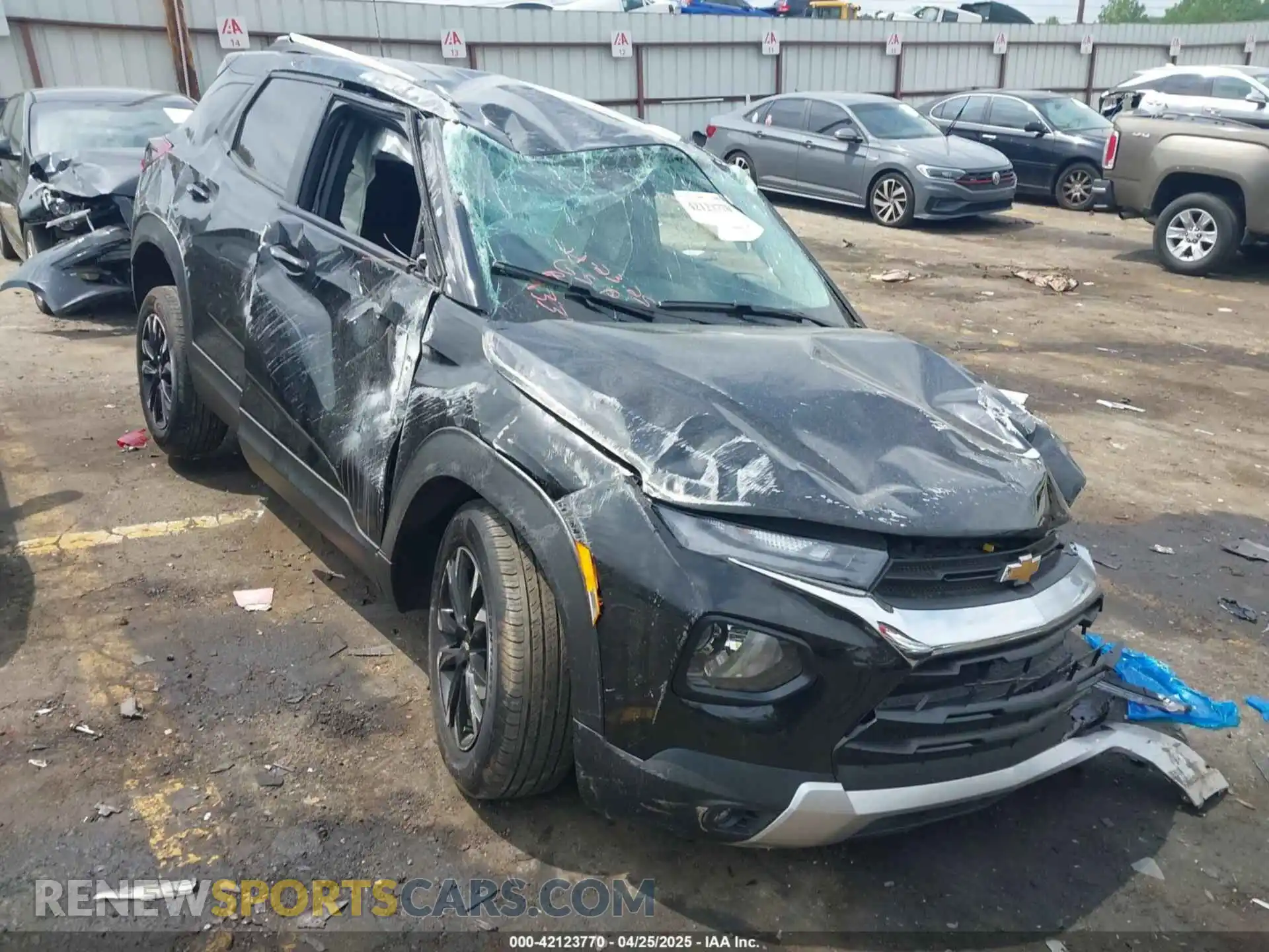 1 Photograph of a damaged car KL79MPS21PB179339 CHEVROLET TRAILBLAZER 2023