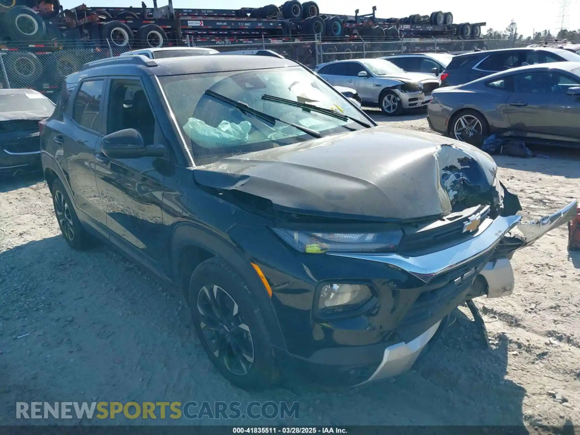 1 Photograph of a damaged car KL79MPS23PB201700 CHEVROLET TRAILBLAZER 2023