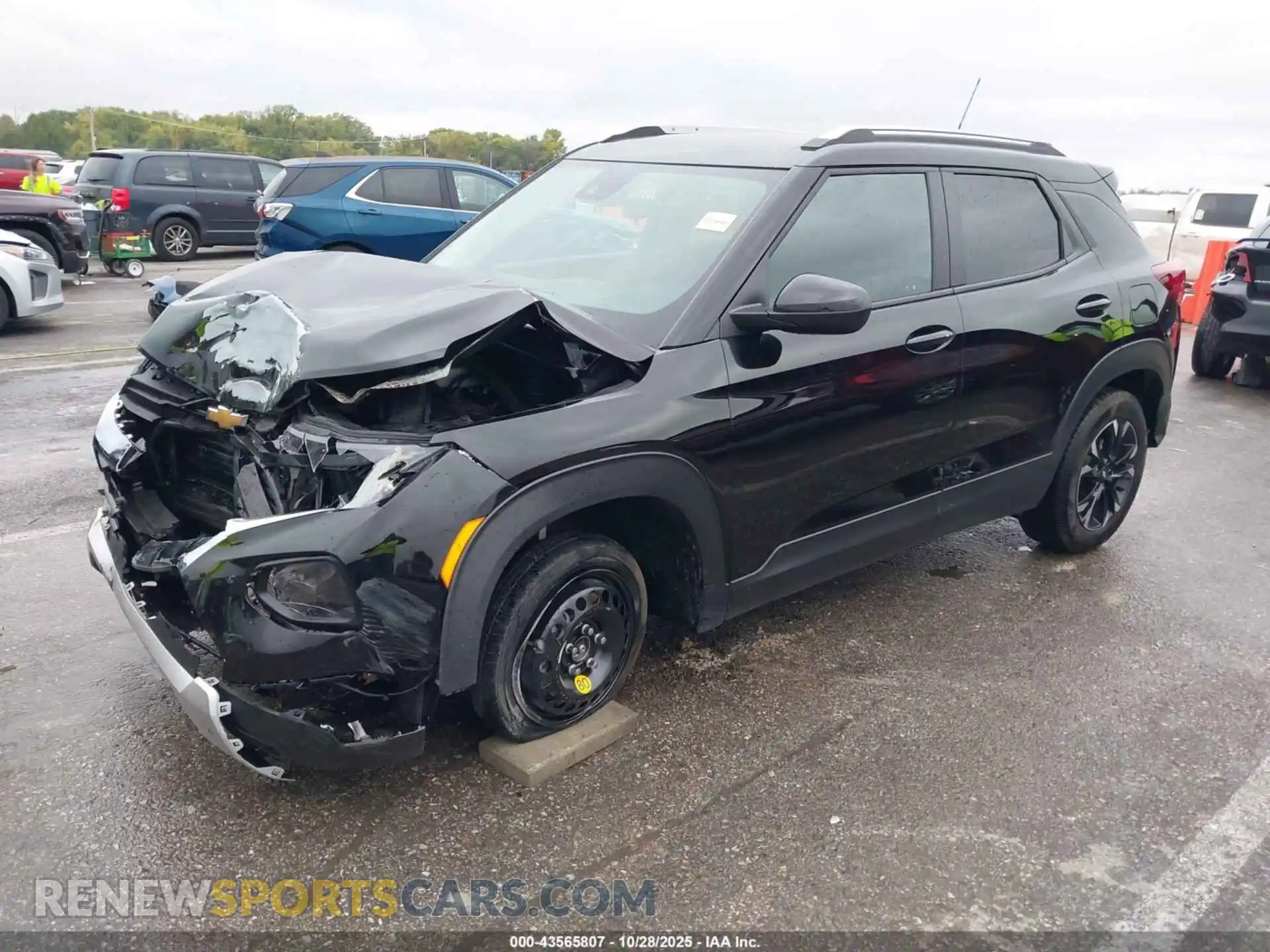 2 Photograph of a damaged car KL79MPS26PB061111 CHEVROLET TRAILBLAZER 2023