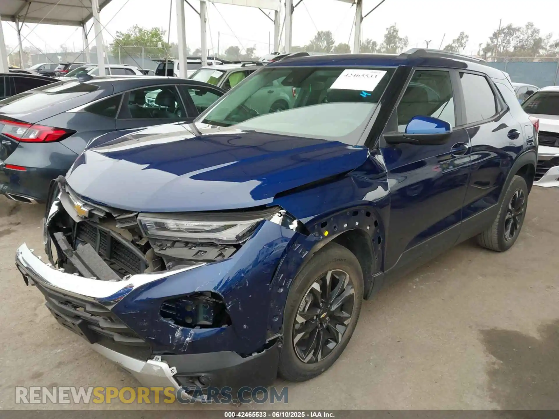 2 Фотография поврежденного автомобиля KL79MPS2XPB025079 CHEVROLET TRAILBLAZER 2023