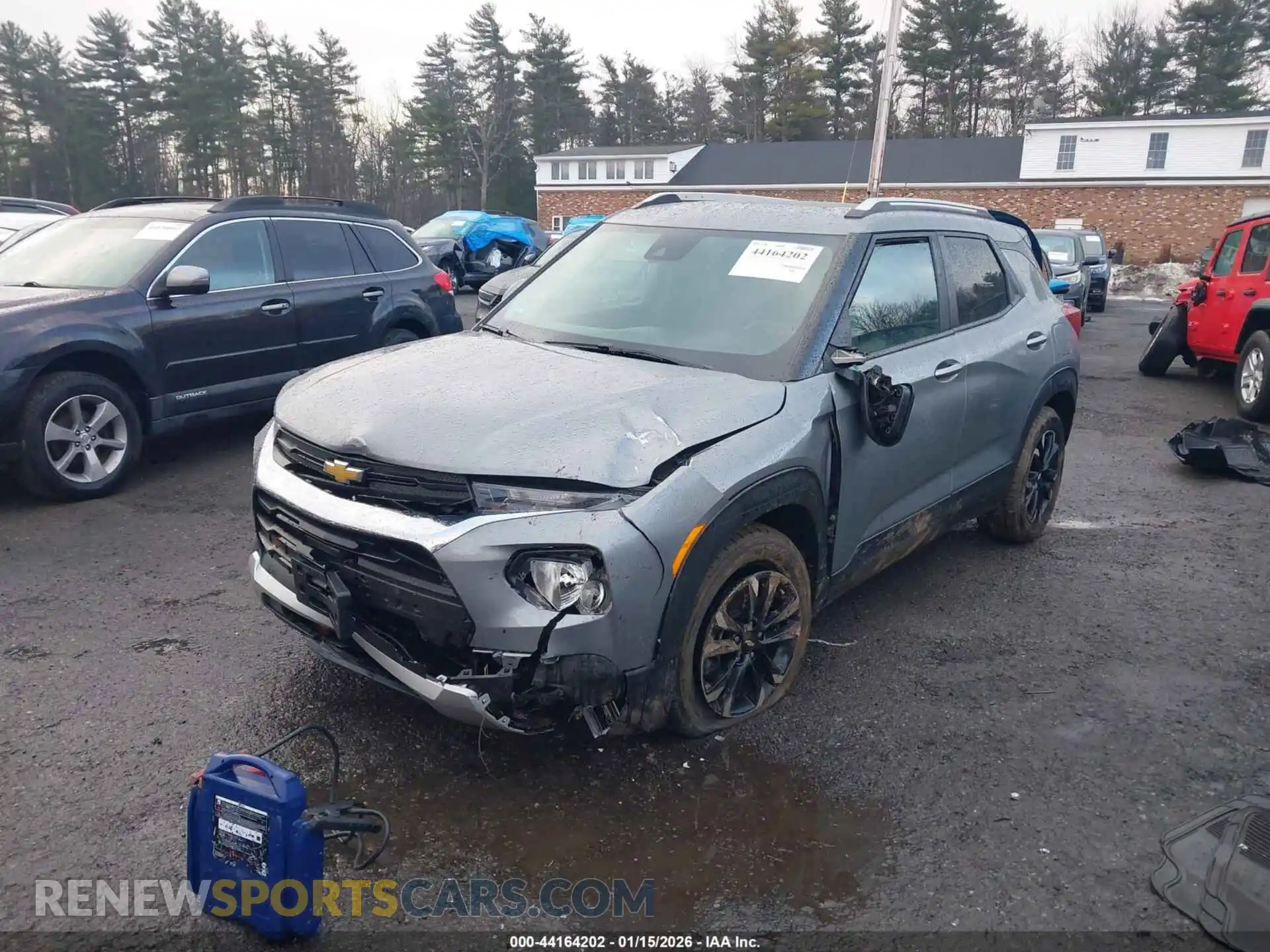 2 Photograph of a damaged car KL79MPSL0PB207575 CHEVROLET TRAILBLAZER 2023