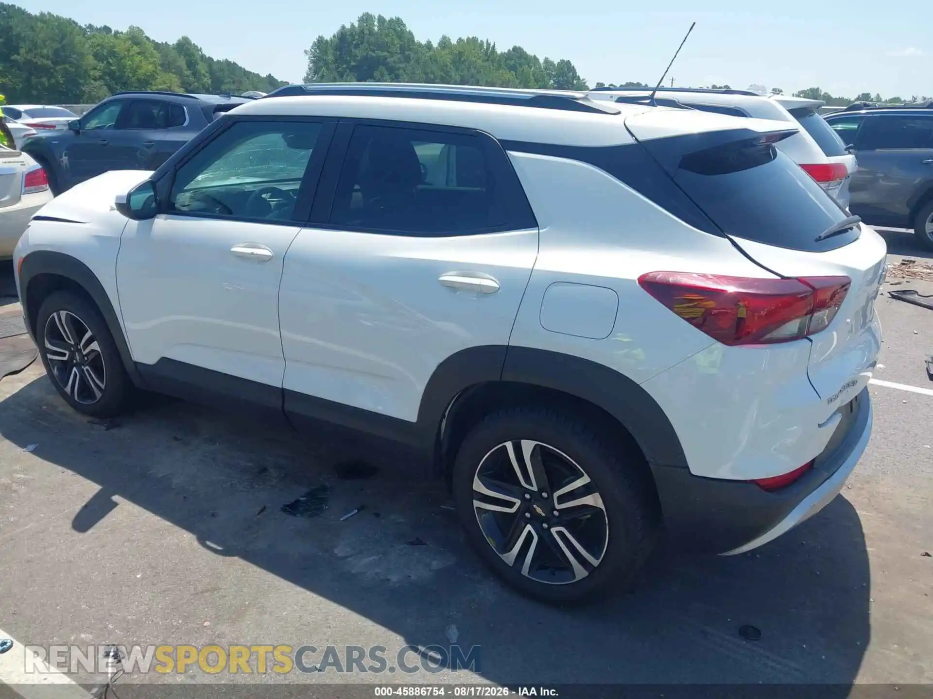 3 fotografías del automóvil dañado KL79MPSL3PB117630 CHEVROLET TRAILBLAZER 2023