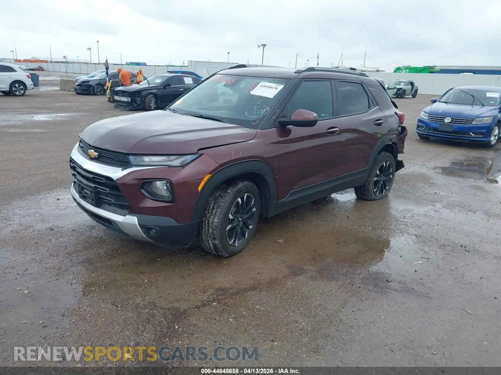 2 Фотография поврежденного автомобиля KL79MPSL6PB023726 CHEVROLET TRAILBLAZER 2023