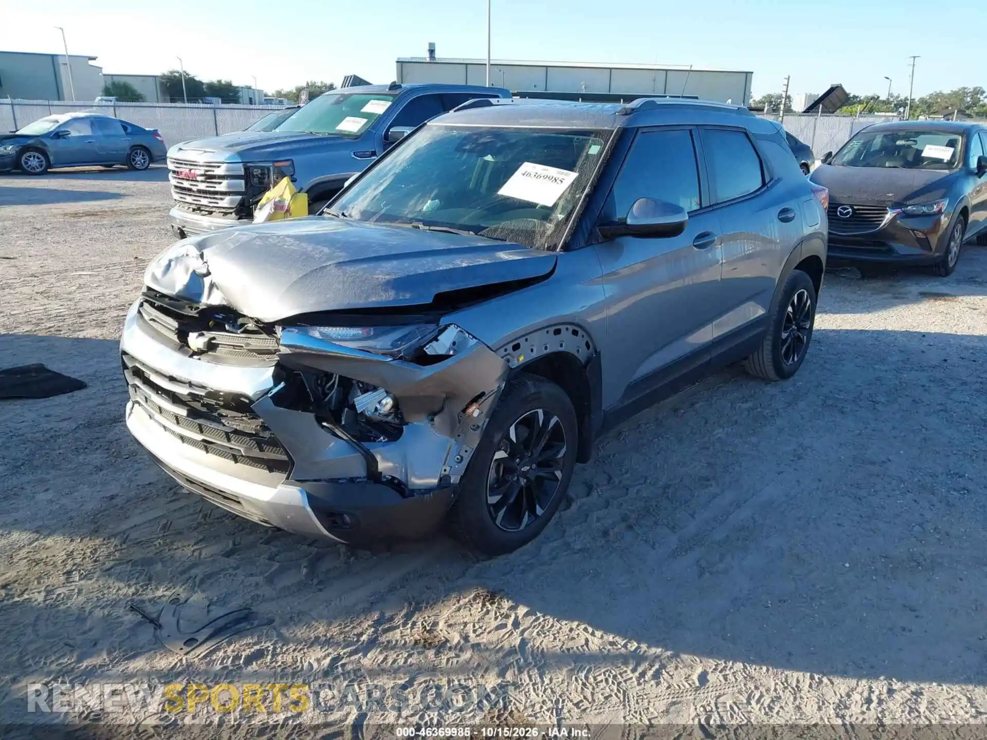 2 Photograph of a damaged car KL79MPSLXPB100730 CHEVROLET TRAILBLAZER 2023