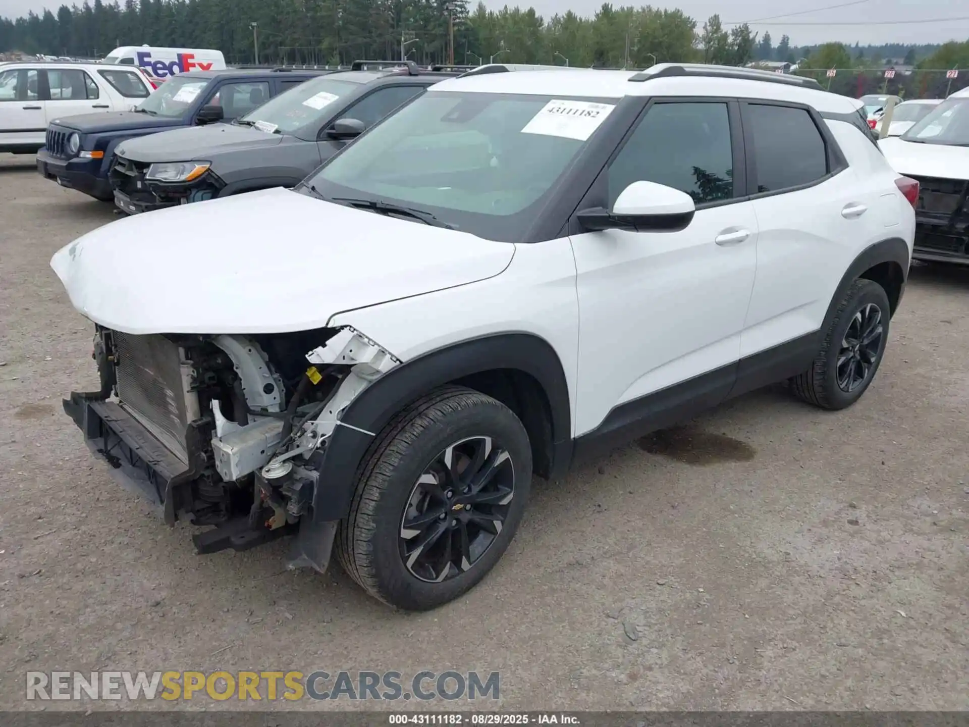 2 Фотография поврежденного автомобиля KL79MRSL2PB024755 CHEVROLET TRAILBLAZER 2023