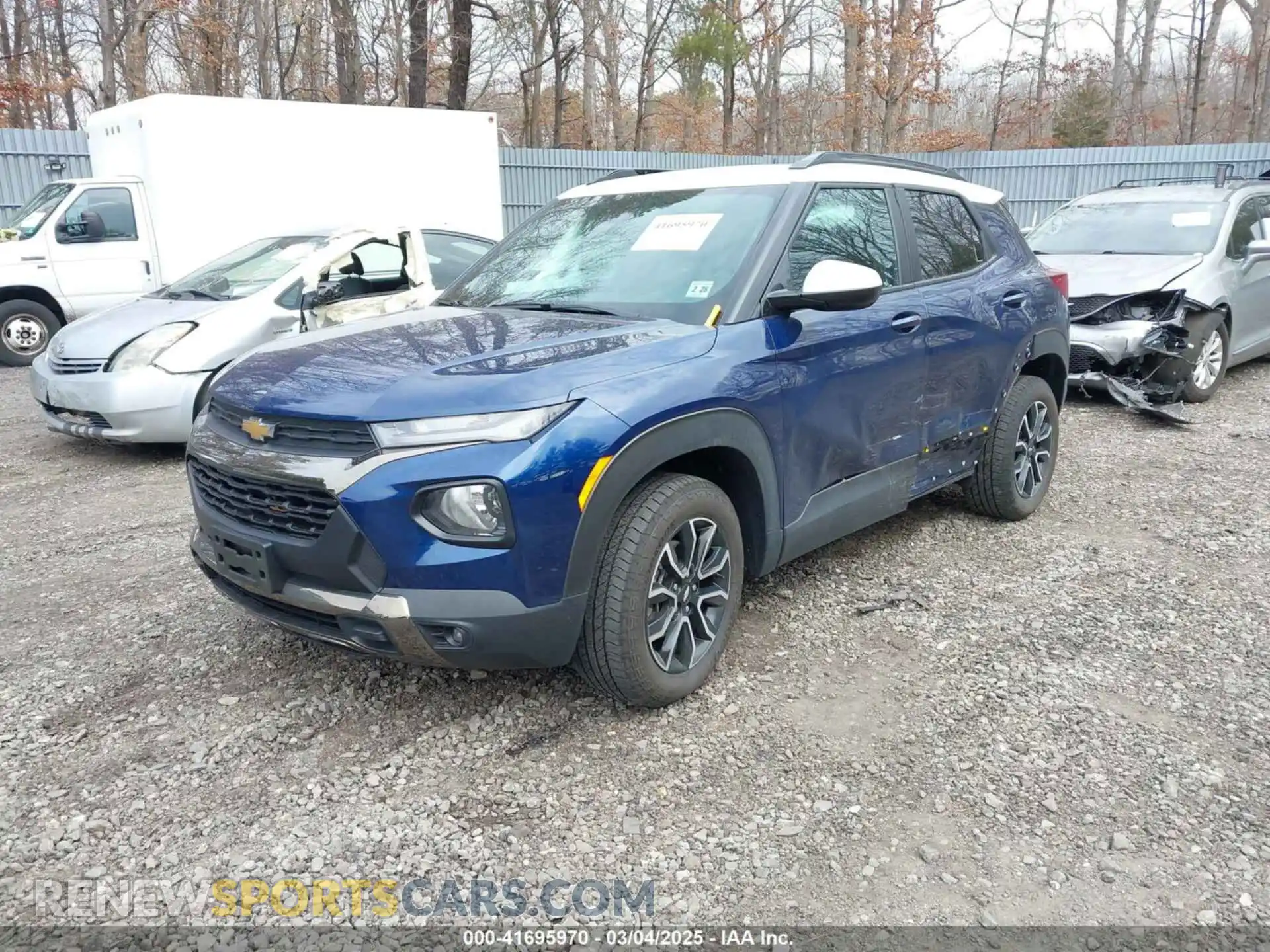 2 Фотография поврежденного автомобиля KL79MSSL5PB075898 CHEVROLET TRAILBLAZER 2023