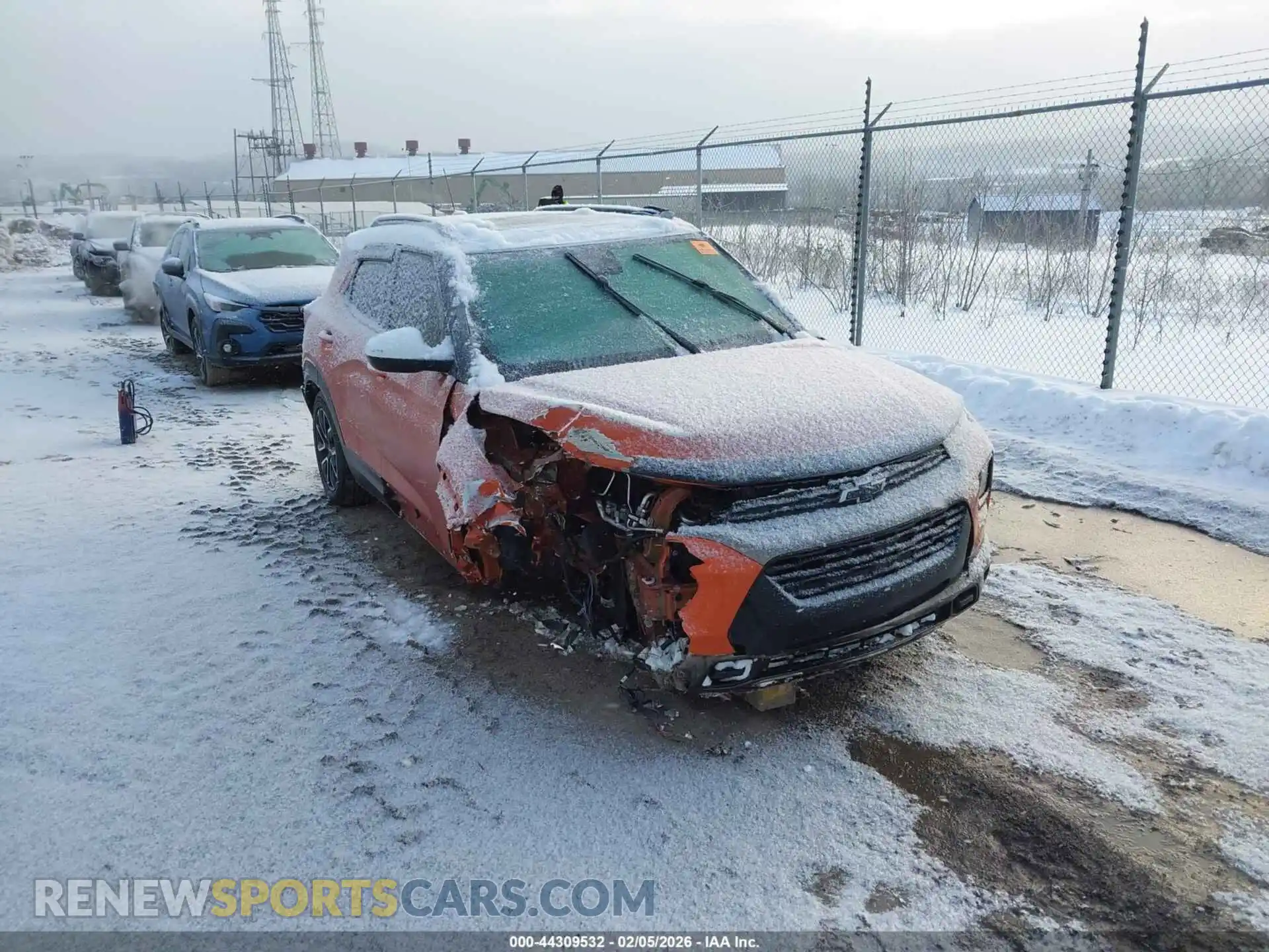 1 Photograph of a damaged car KL79MSSL5PB134402 CHEVROLET TRAILBLAZER 2023