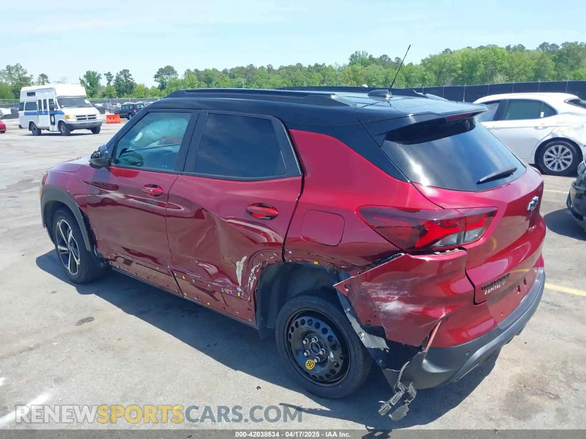 3 Photograph of a damaged car KL79MTSL0PB063258 CHEVROLET TRAILBLAZER 2023