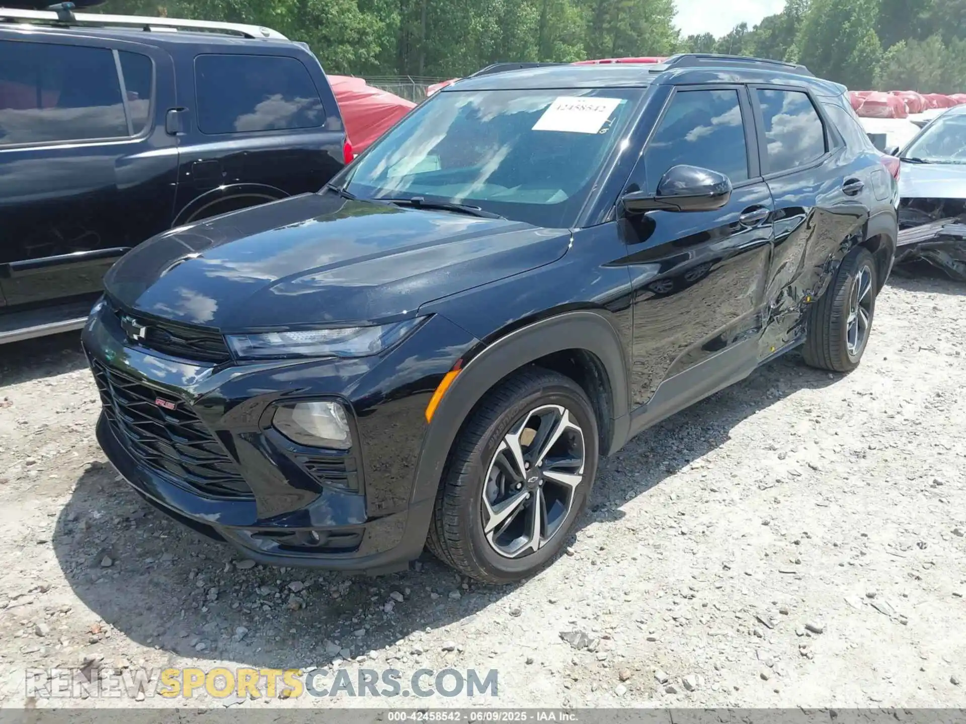2 Photograph of a damaged car KL79MTSL0PB194643 CHEVROLET TRAILBLAZER 2023