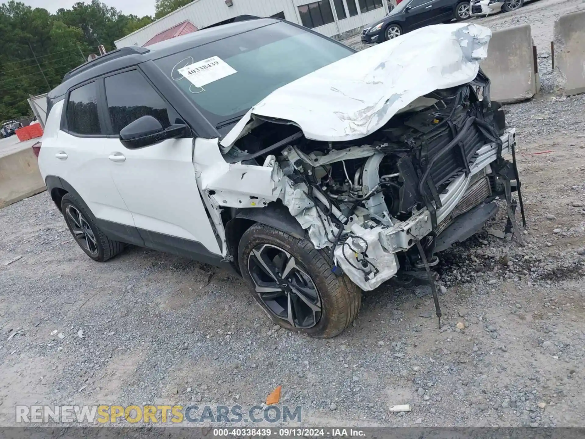 1 Photograph of a damaged car KL79MTSL1PB157620 CHEVROLET TRAILBLAZER 2023