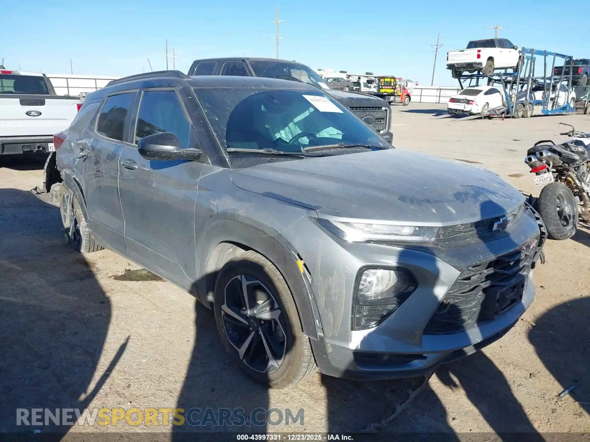 1 Photograph of a damaged car KL79MTSL2PB056814 CHEVROLET TRAILBLAZER 2023