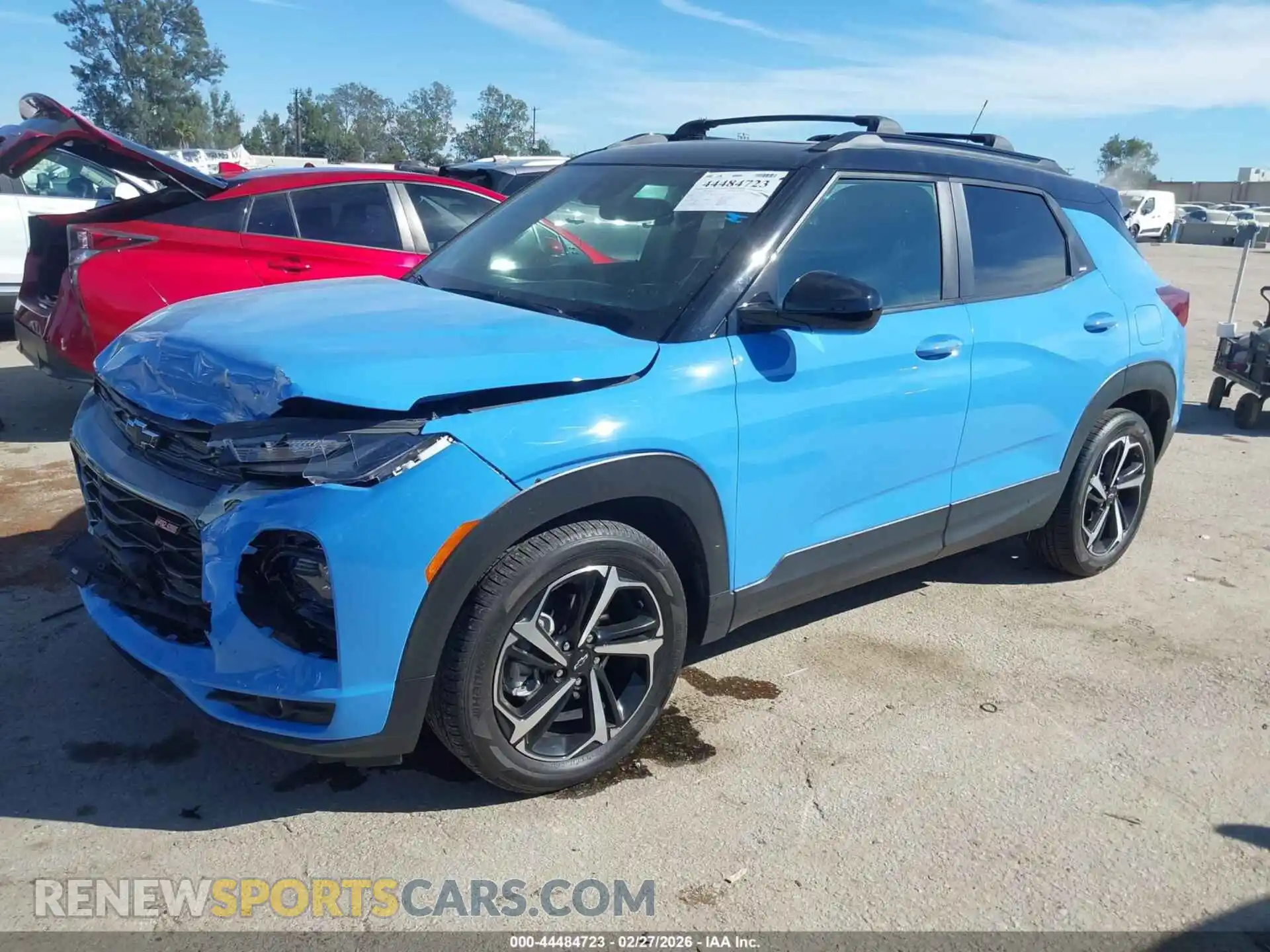 2 Photograph of a damaged car KL79MTSL2PB136968 CHEVROLET TRAILBLAZER 2023